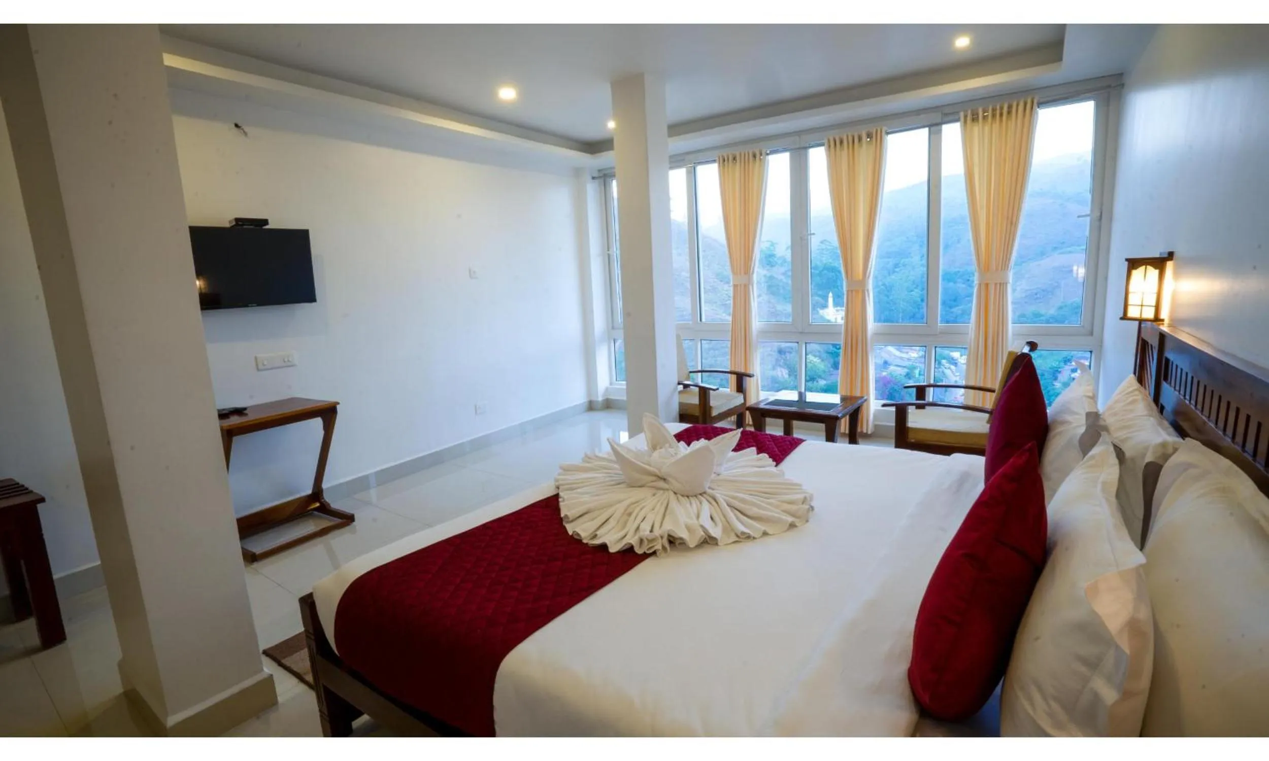 Bed in Carmel Top Munnar