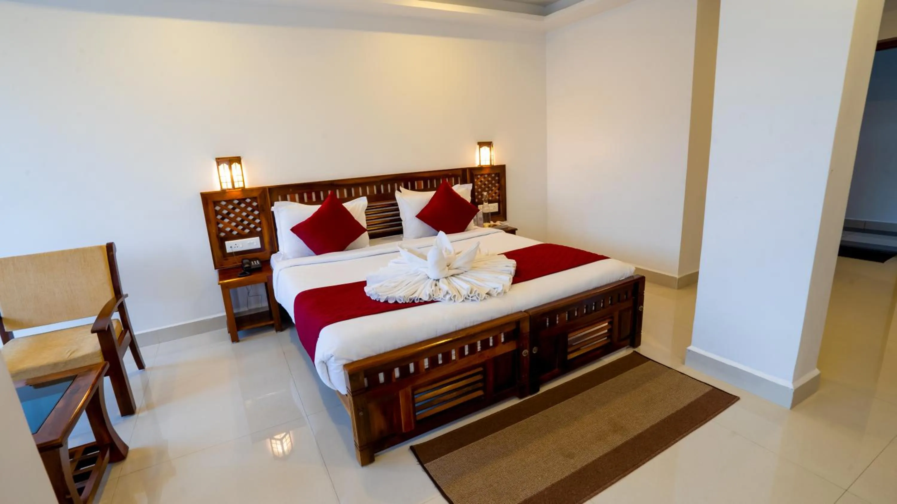 Bed in Carmel Top Munnar