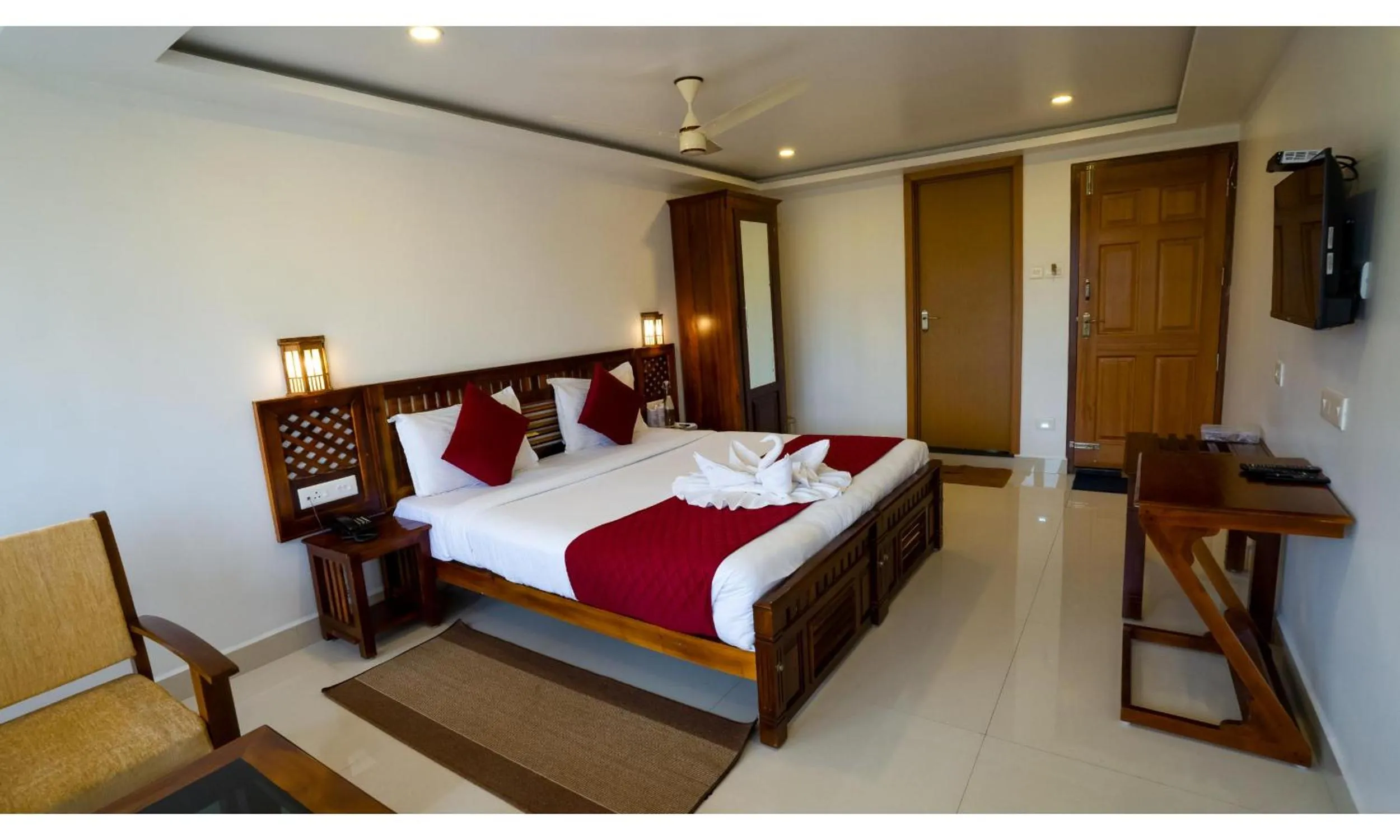 Bed in Carmel Top Munnar
