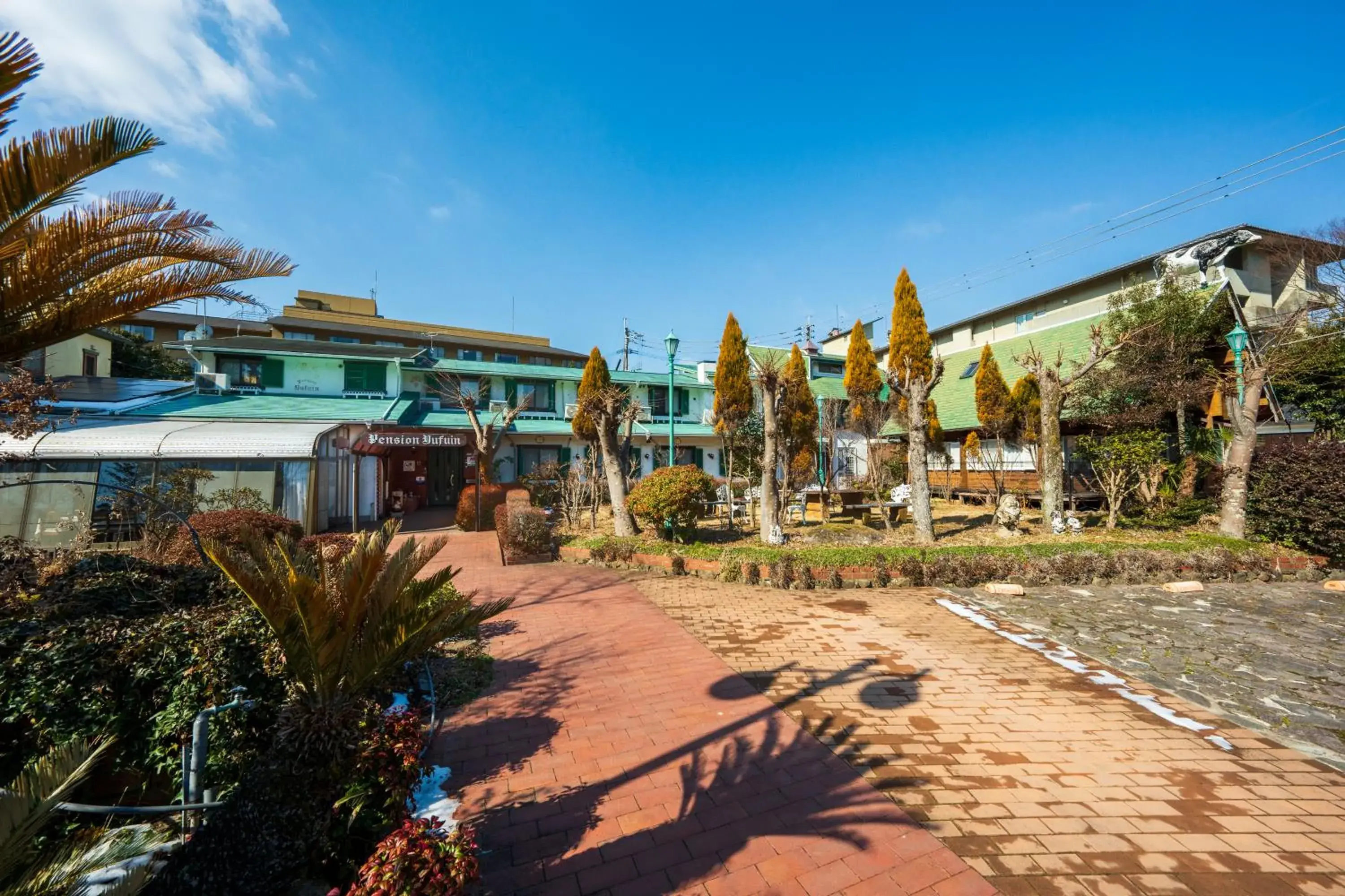 Property building in Pension Yufuin Property building in Pension Yufuin