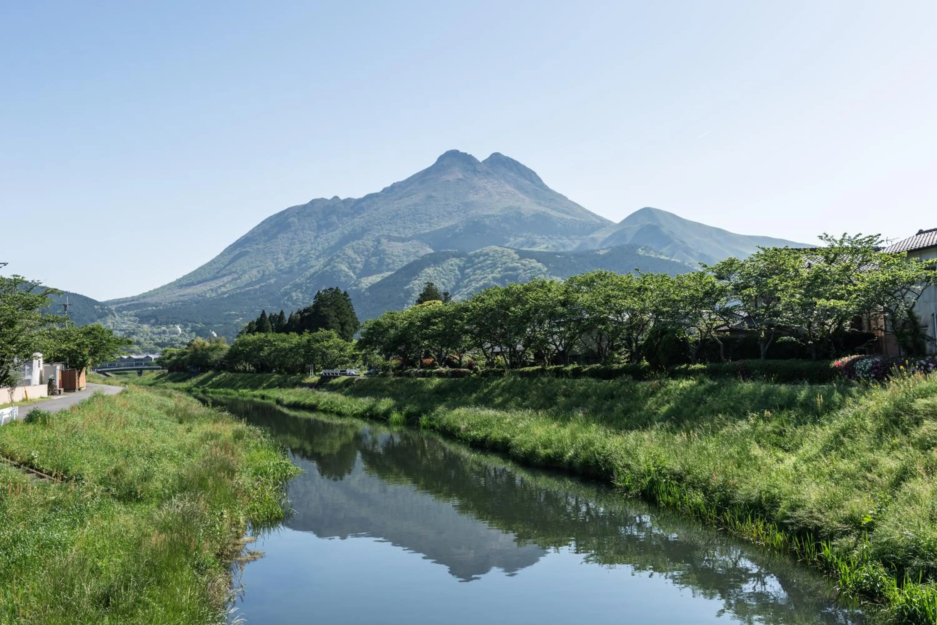 Natural landscape in Pension Yufuin