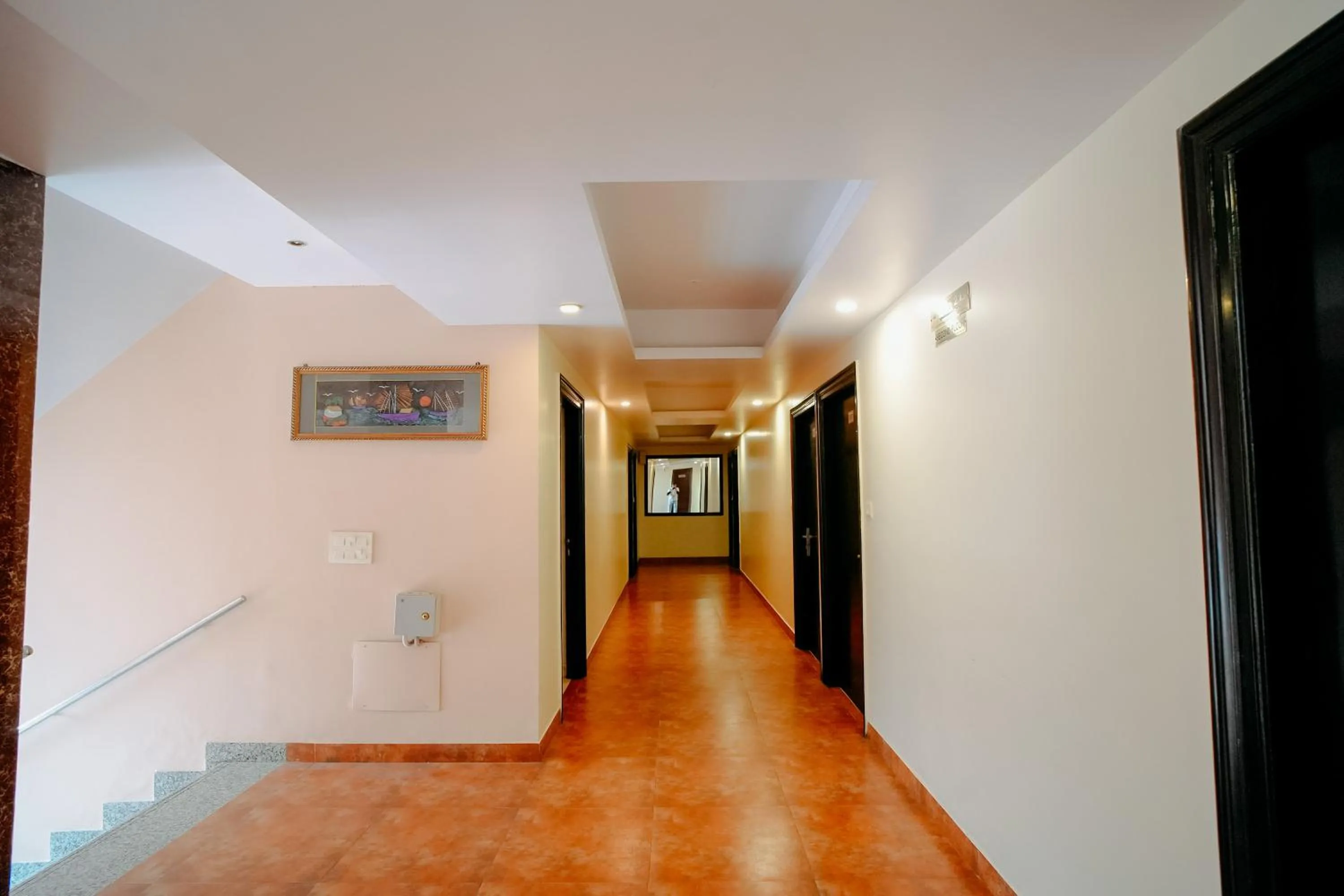 Decorative detail in Hotel Jinendra Inn