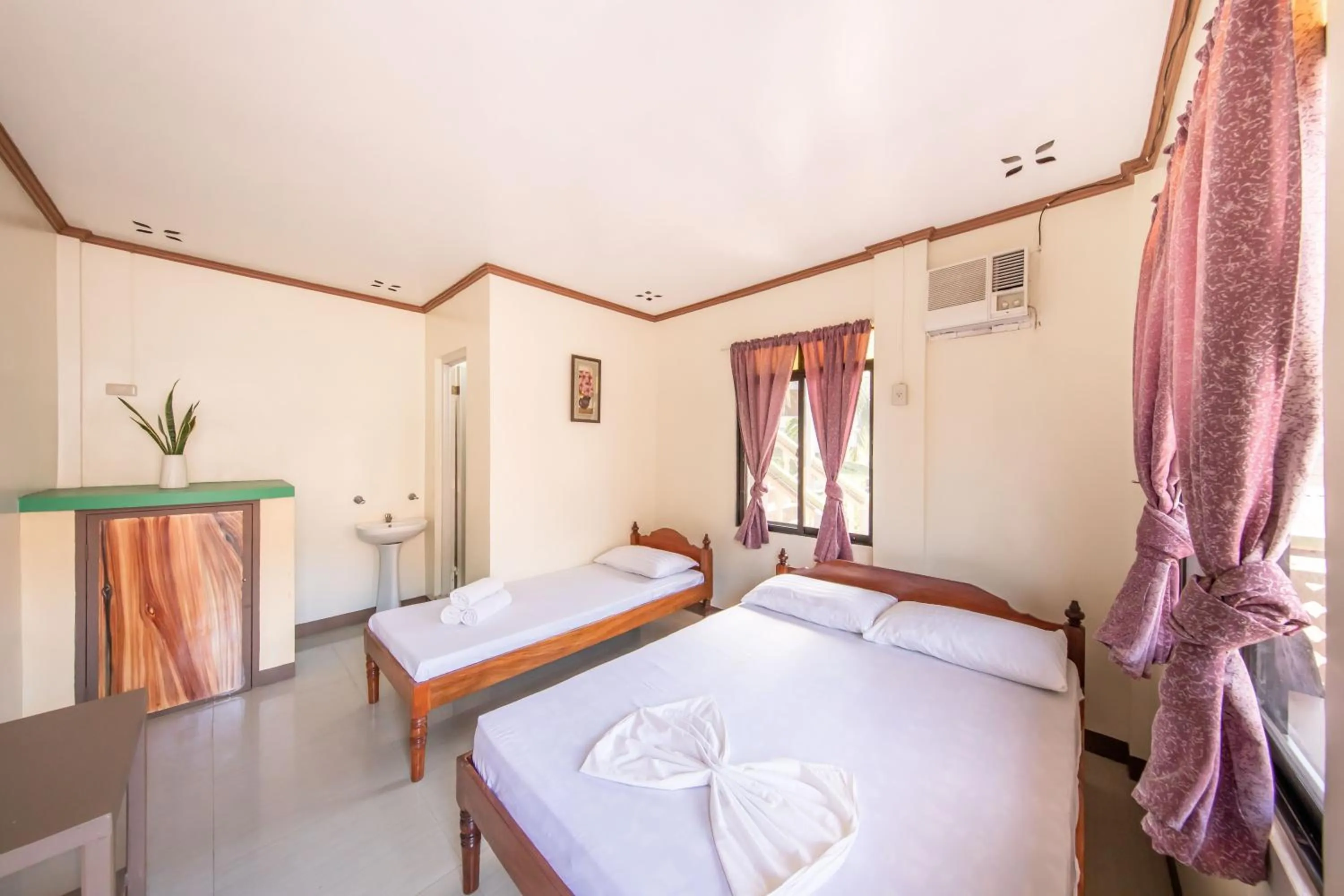 Bed in Zaniya's Pension