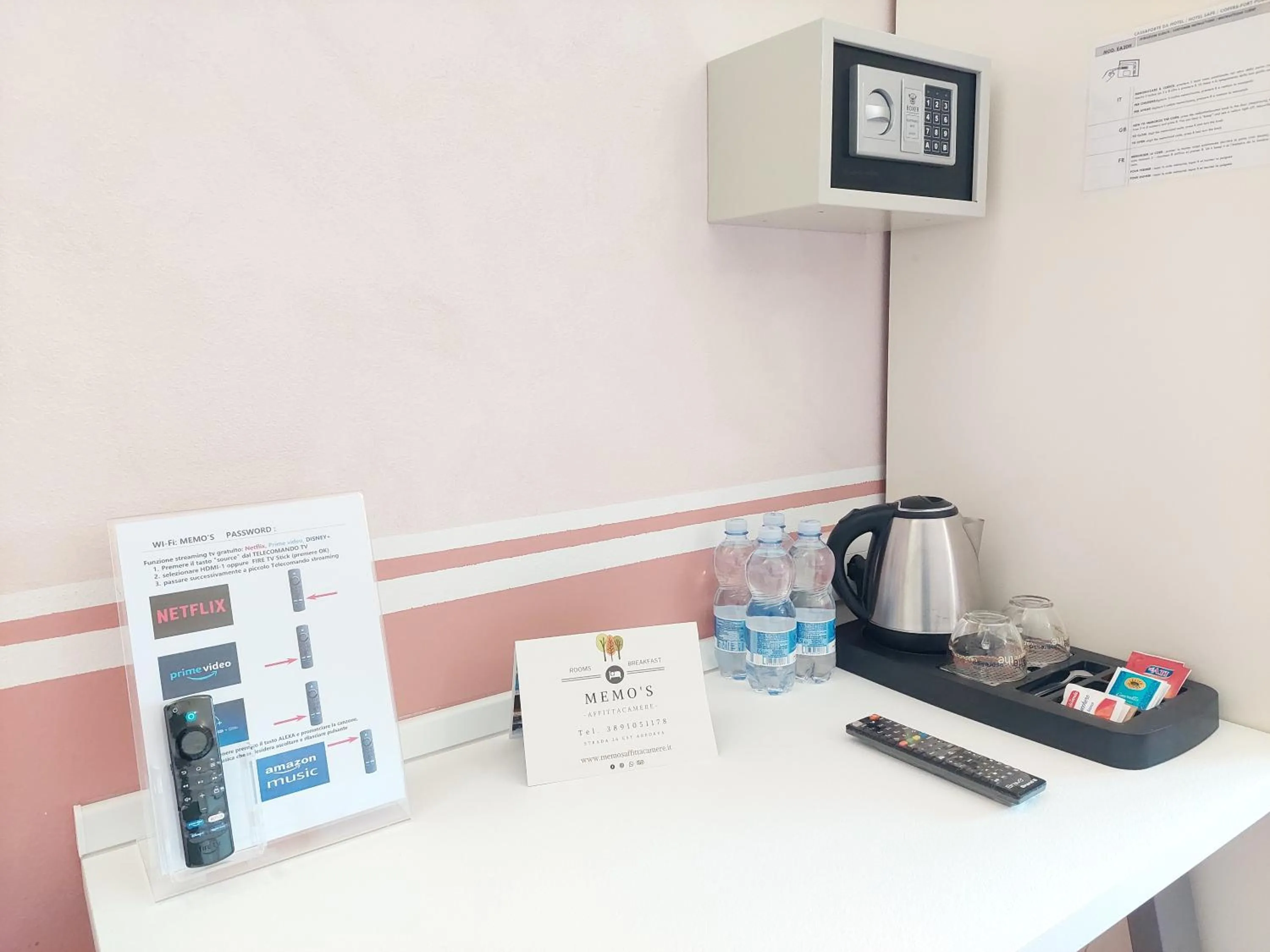 TV and multimedia in MEMO'S Affittacamere