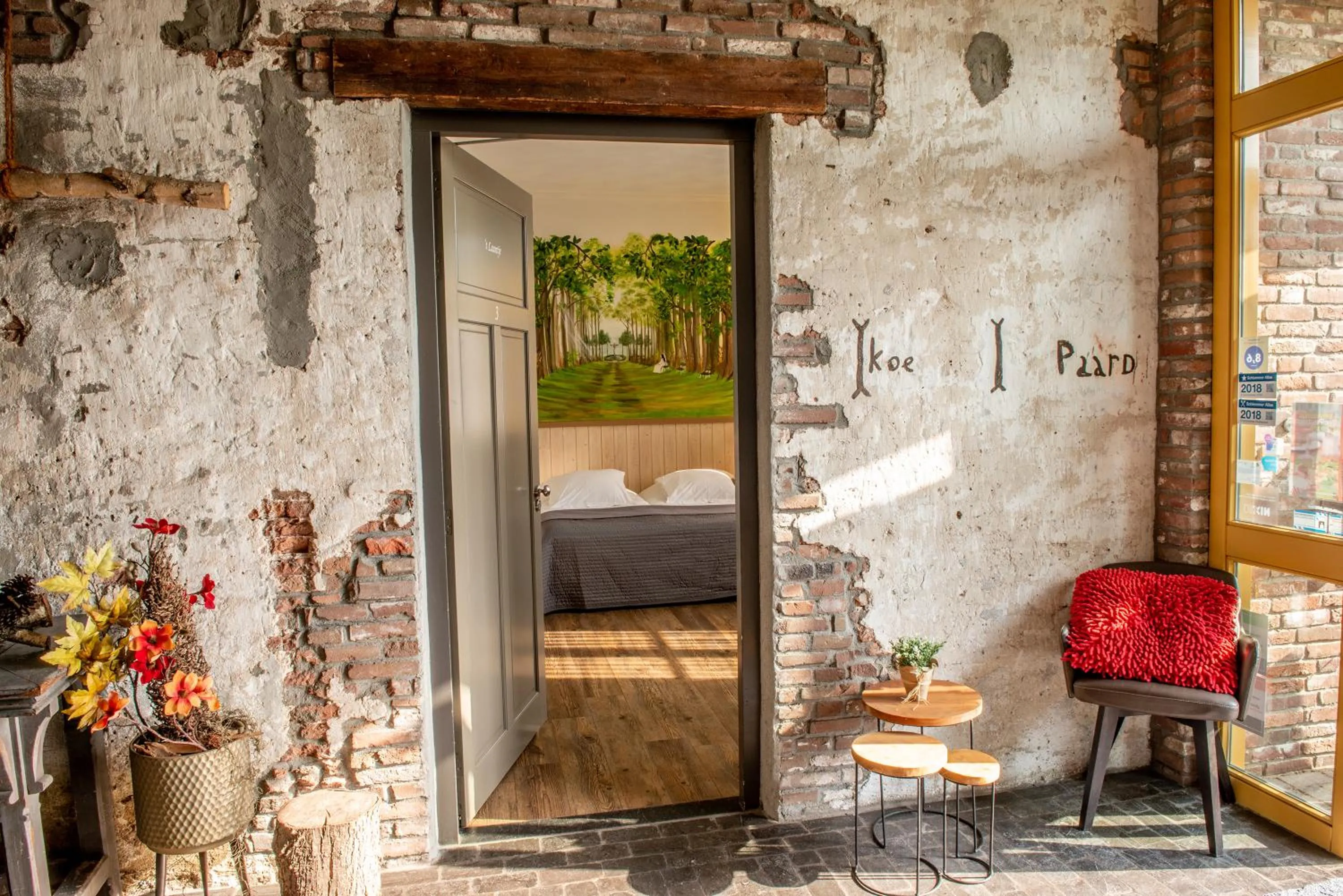Bedroom in Herberg de Brabantse Kluis