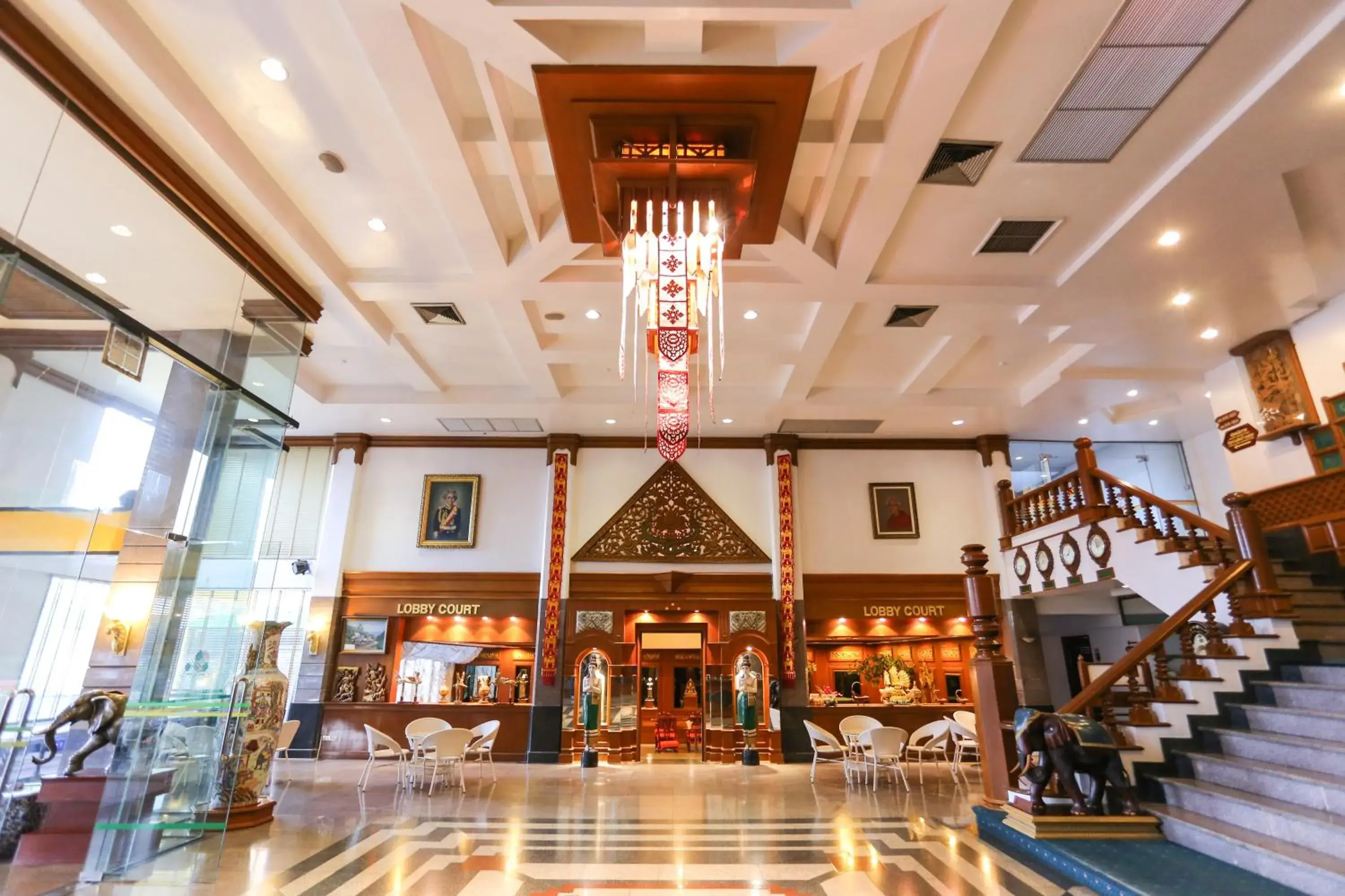 Lobby or reception in Inn Come Hotel Chiang Rai Lobby or reception in Inn Come Hotel Chiang Rai