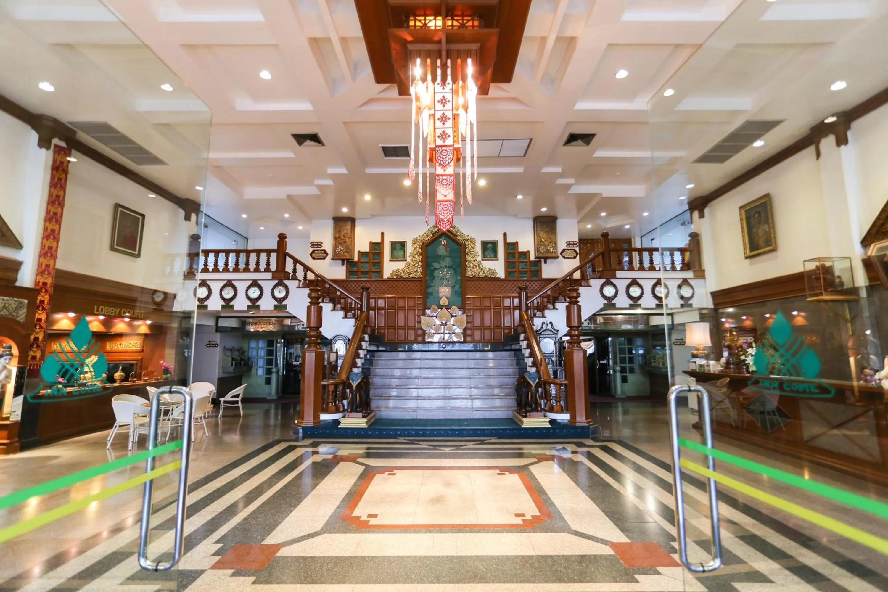 Lobby or reception in Inn Come Hotel Chiang Rai