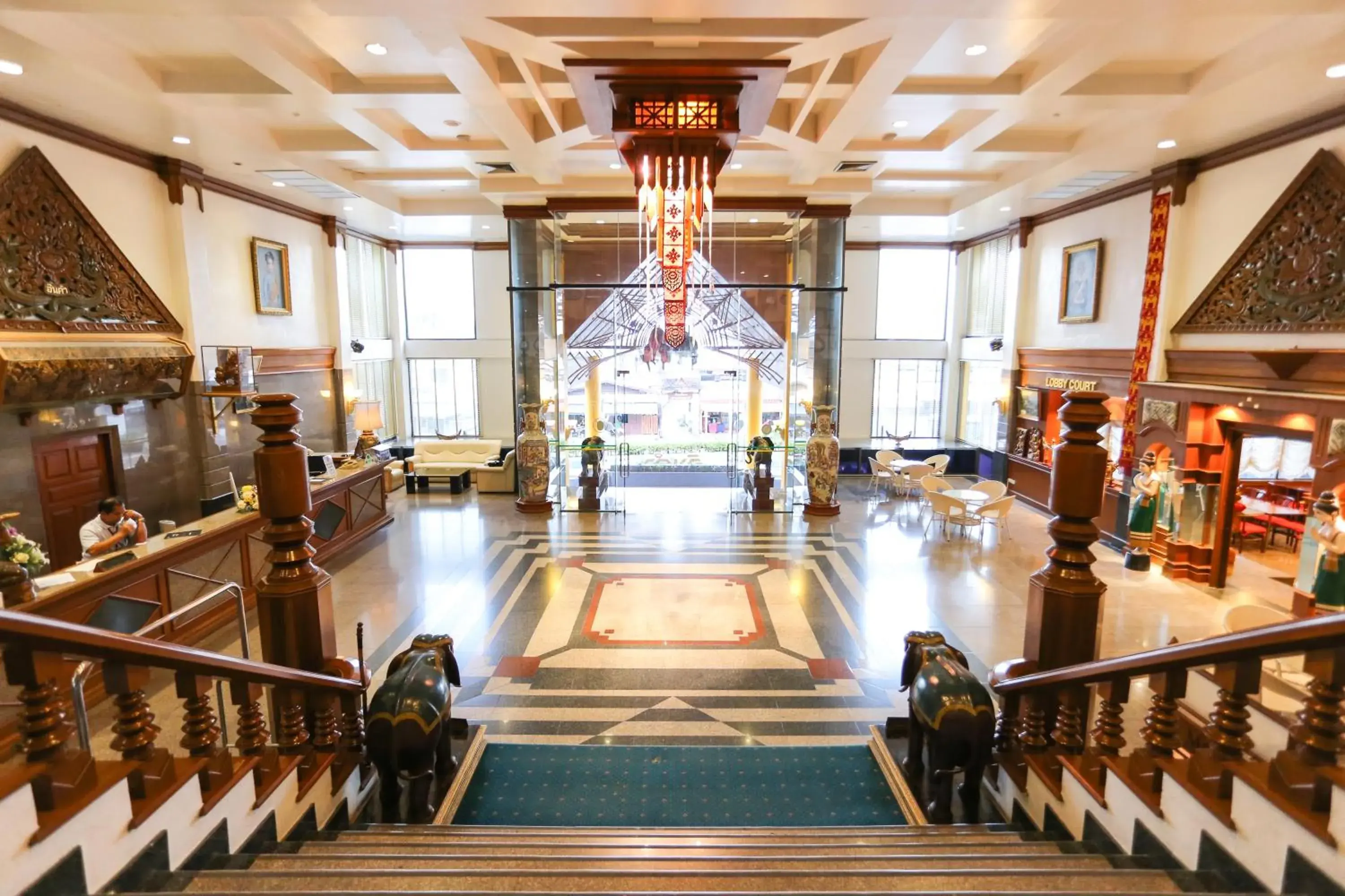 Lobby or reception in Inn Come Hotel Chiang Rai Lobby or reception in Inn Come Hotel Chiang Rai