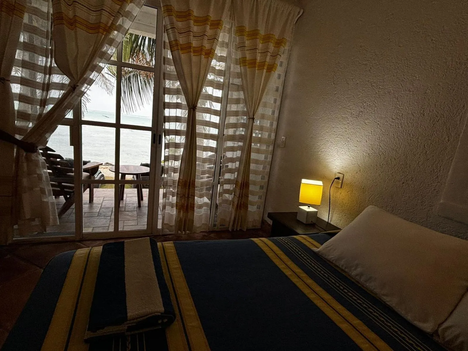 Bed in Casa Cenote Hotel