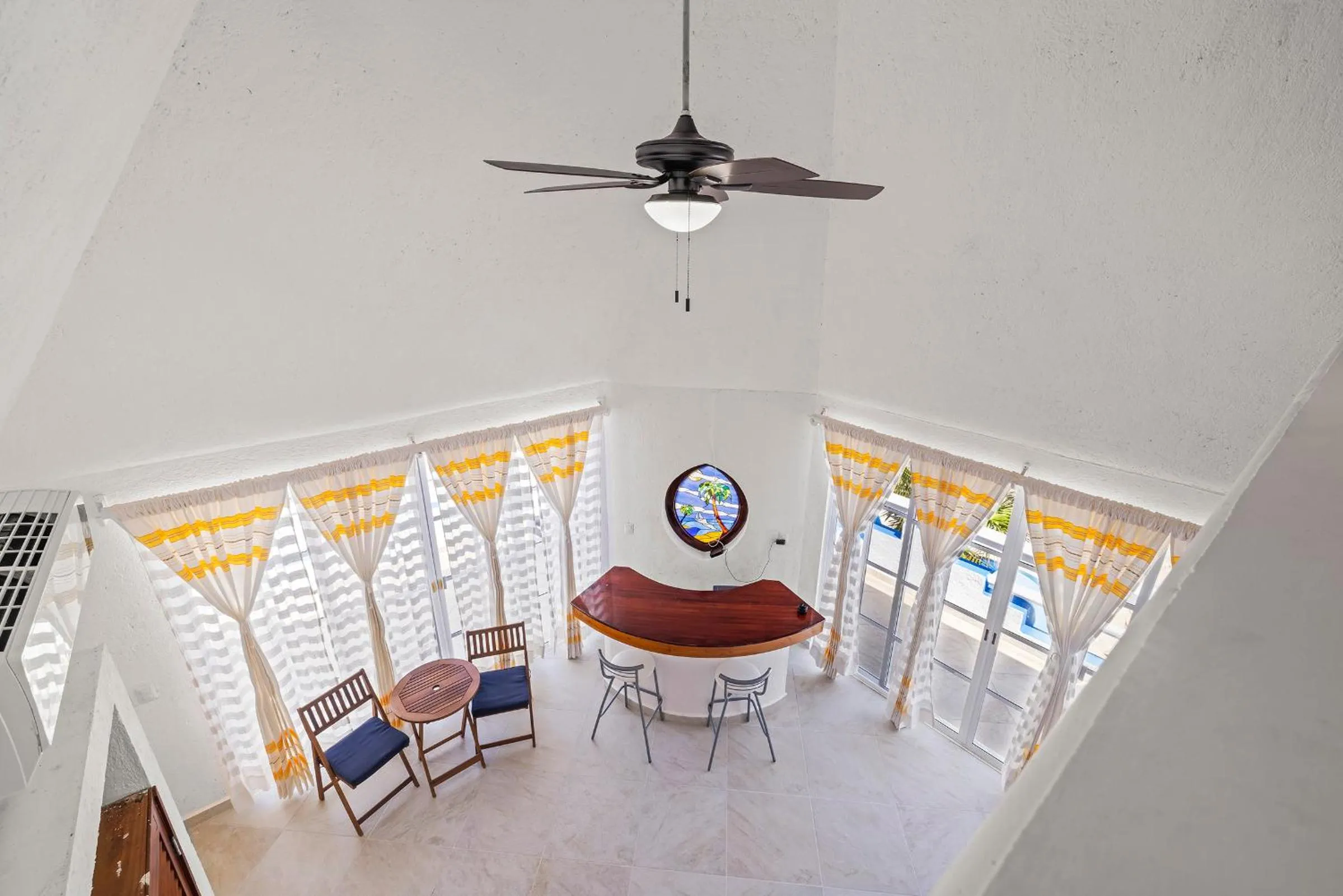 Dining area in Casa Cenote Hotel