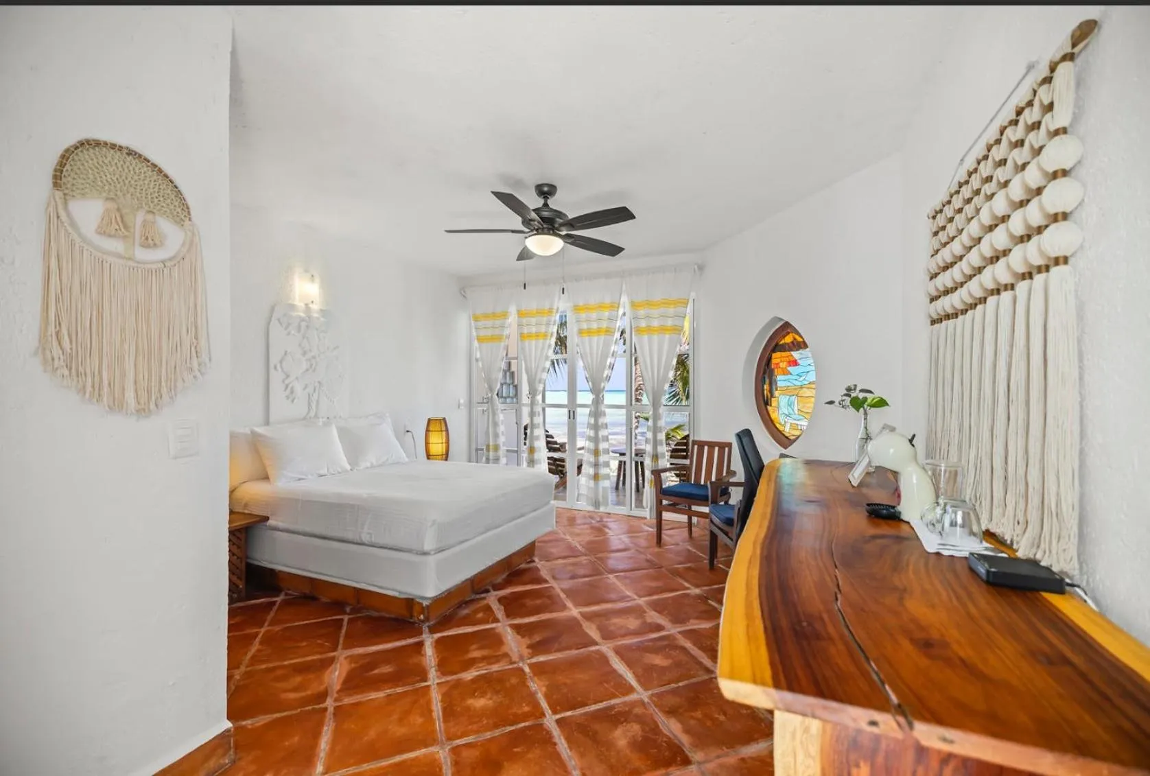 Photo of the whole room, Bed in Casa Cenote Hotel