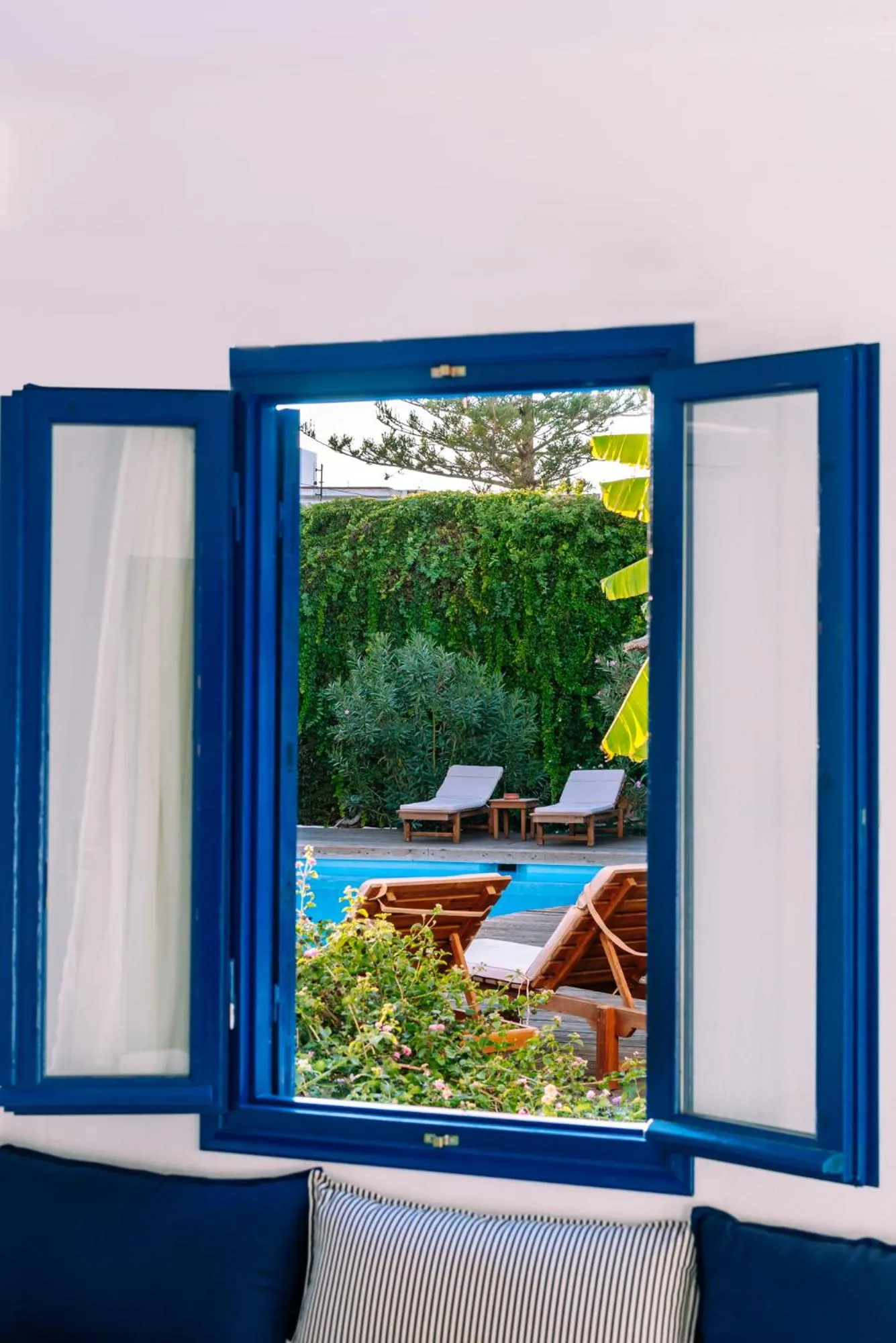 Pool view in Casa Di Roma