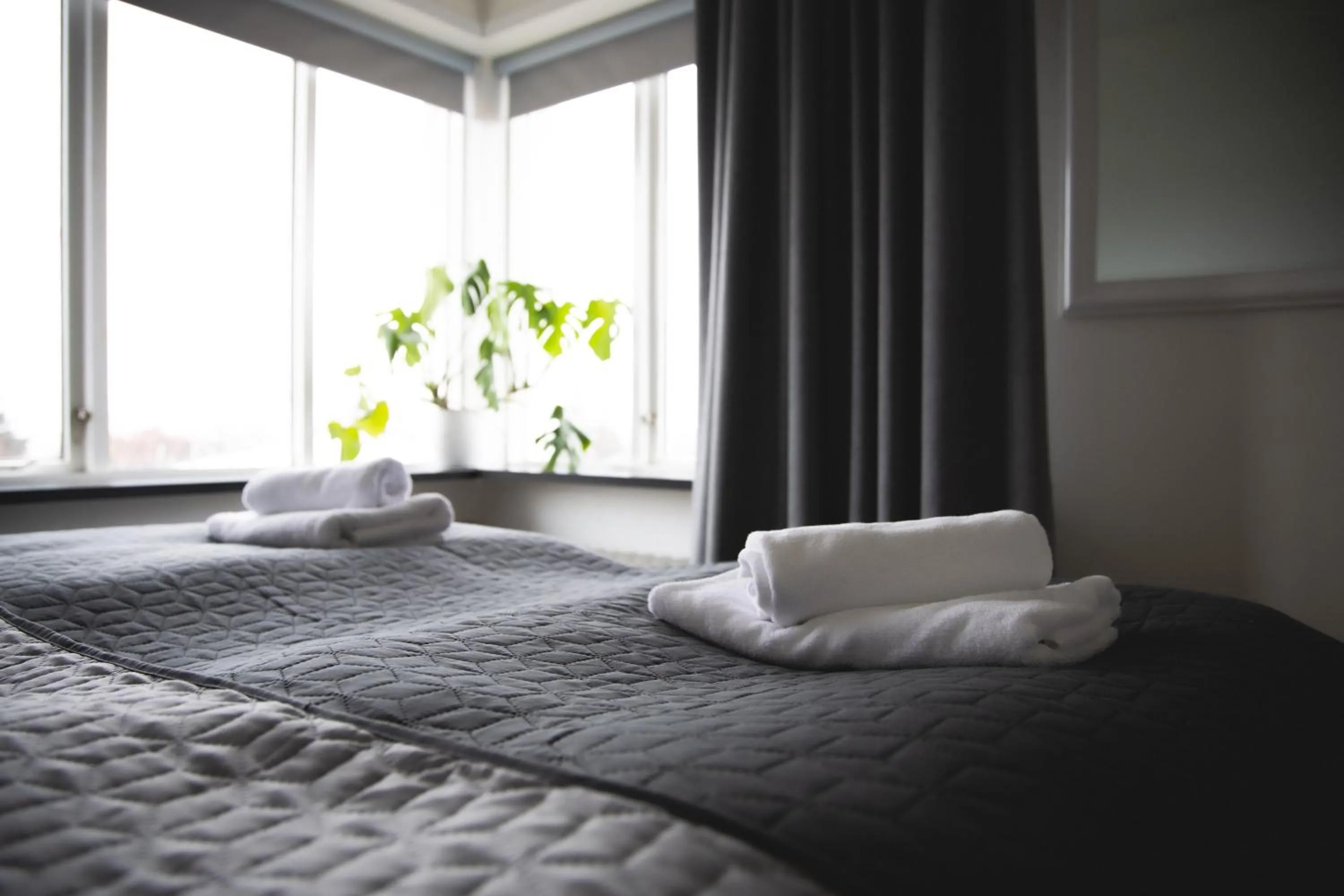 Bed in Setrið Guesthouse