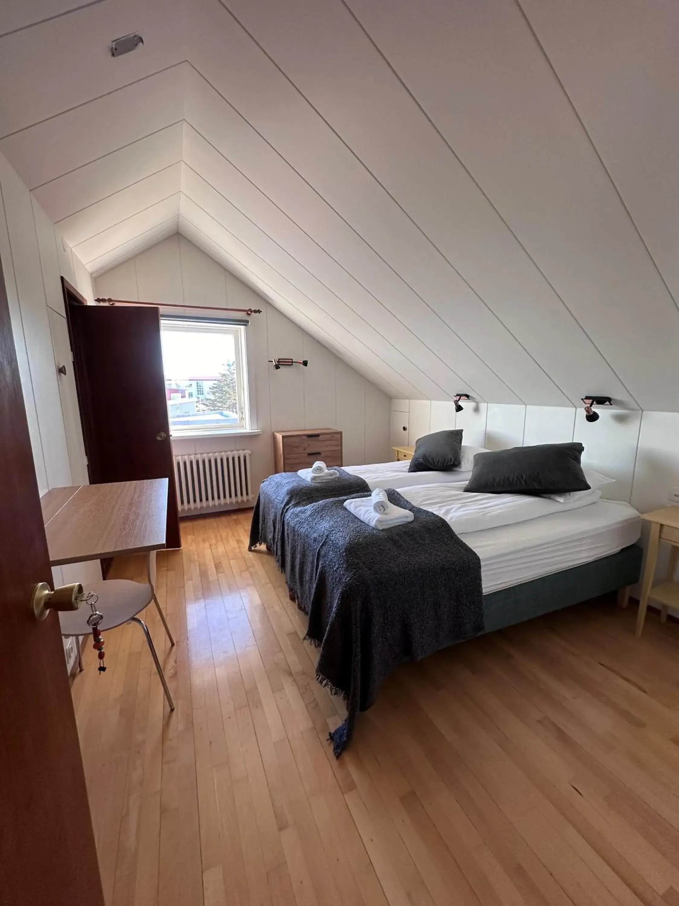 Bed in Setrið Guesthouse Bed in Setrið Guesthouse