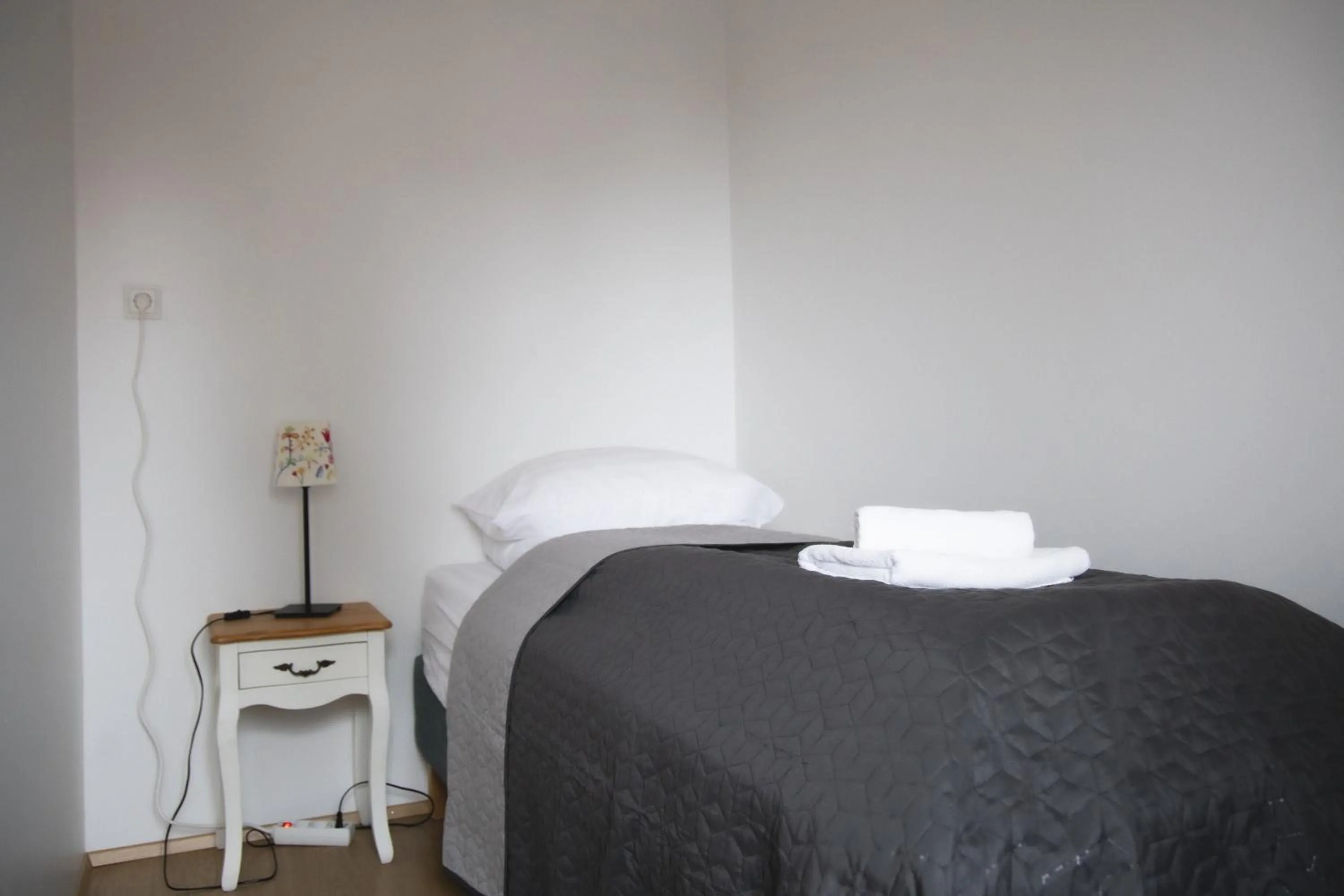 Bed in Setrið Guesthouse