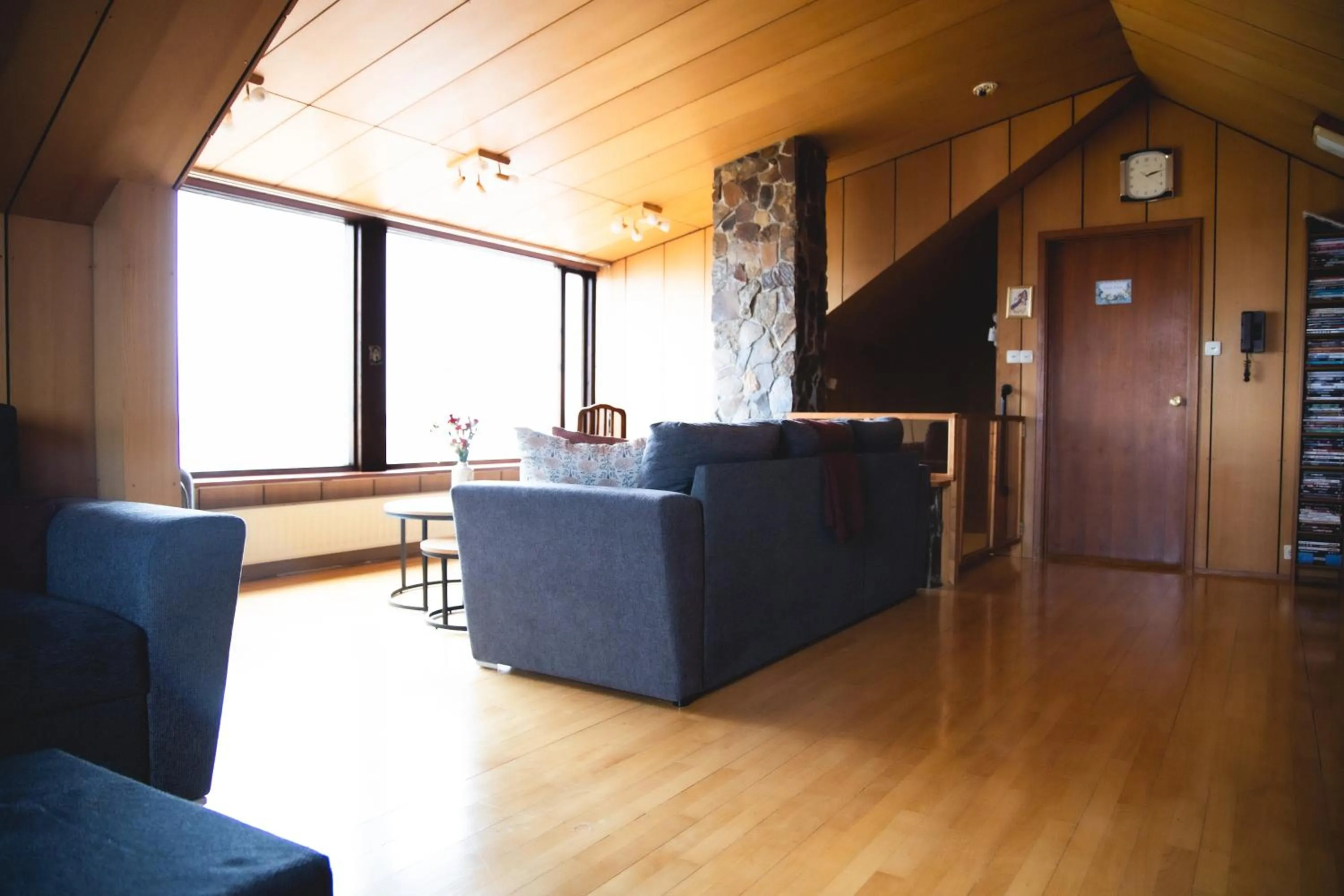 Living room in Setrið Guesthouse