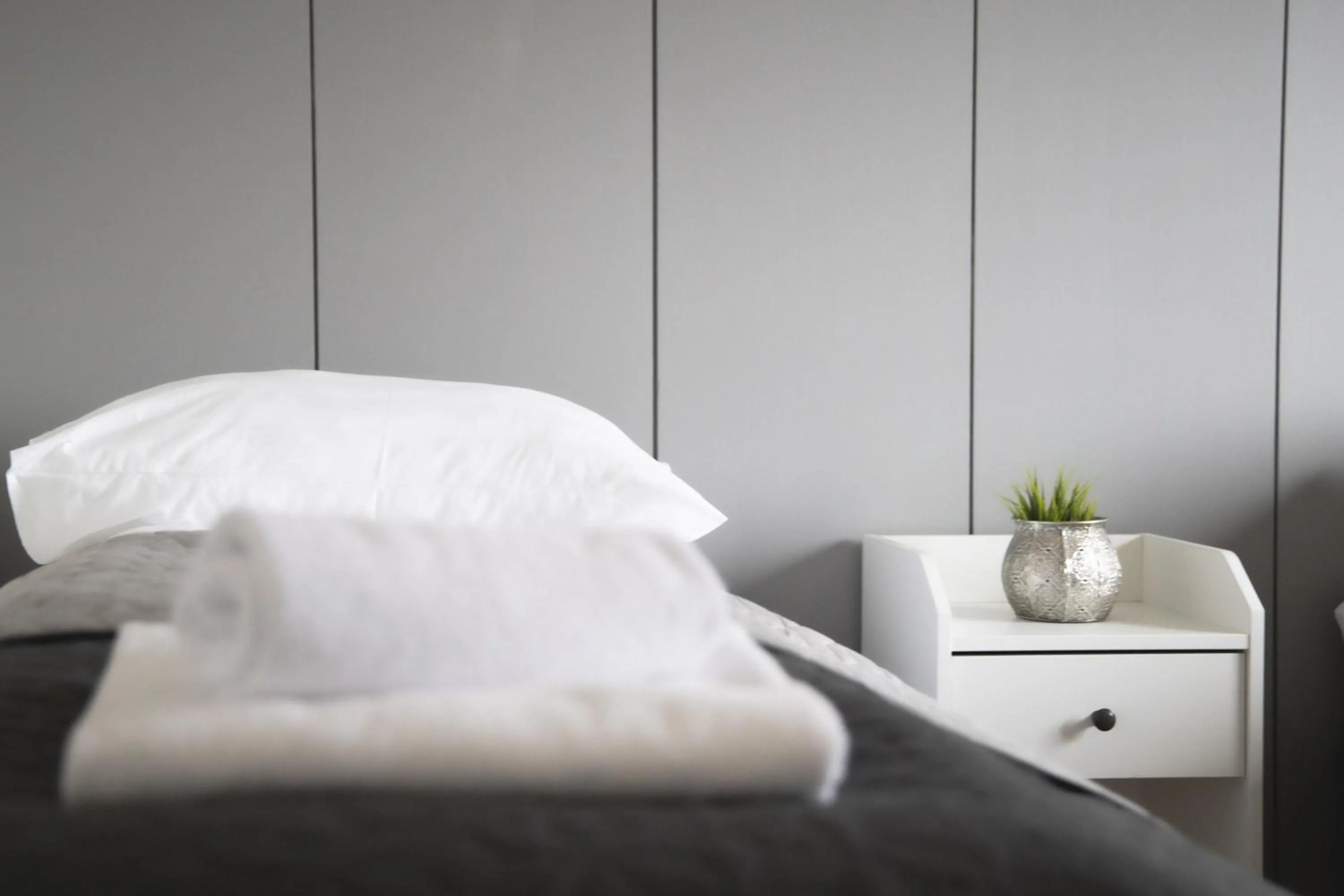 Bed in Setrið Guesthouse