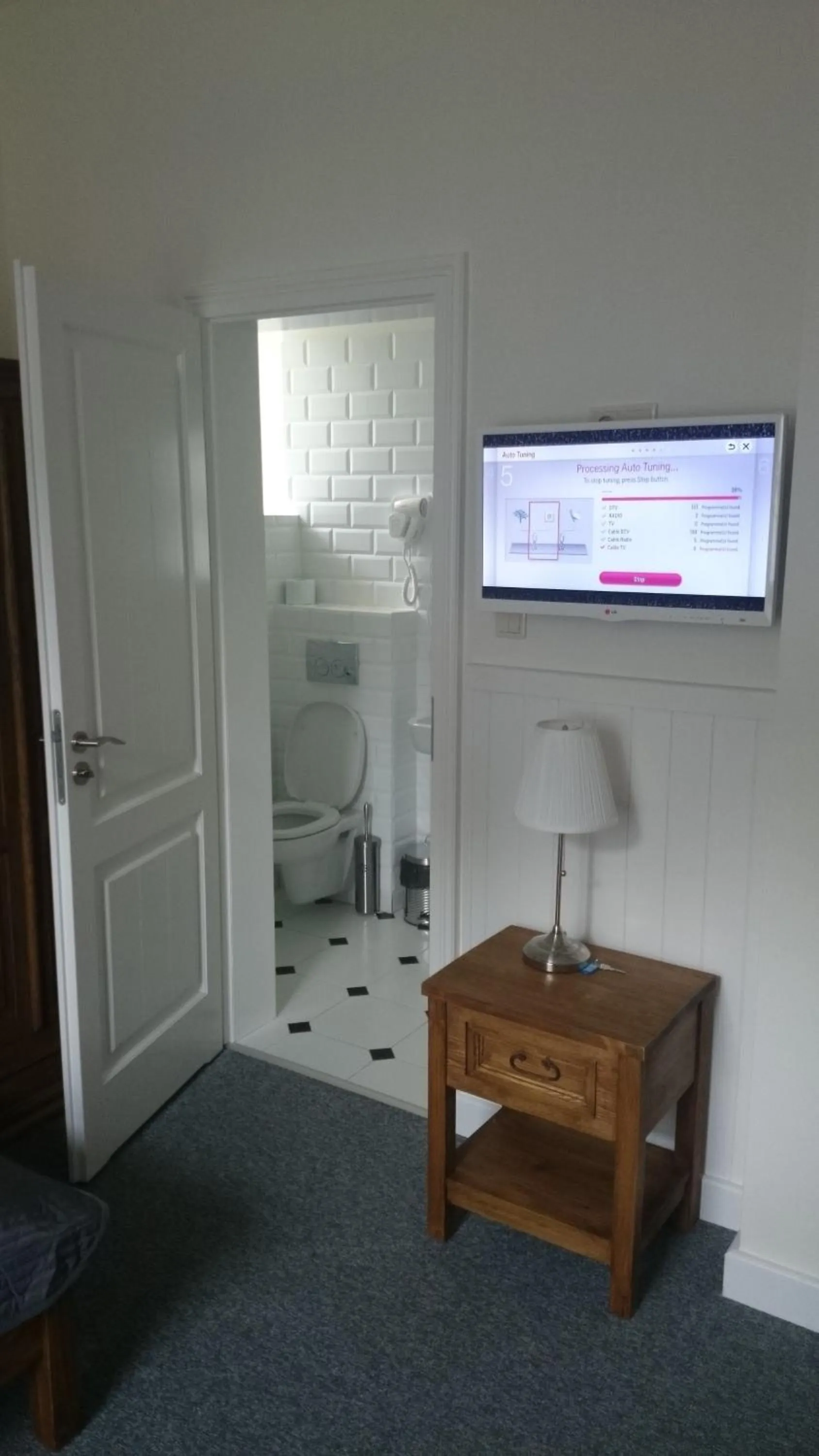 Toilet in Willa Puławianka