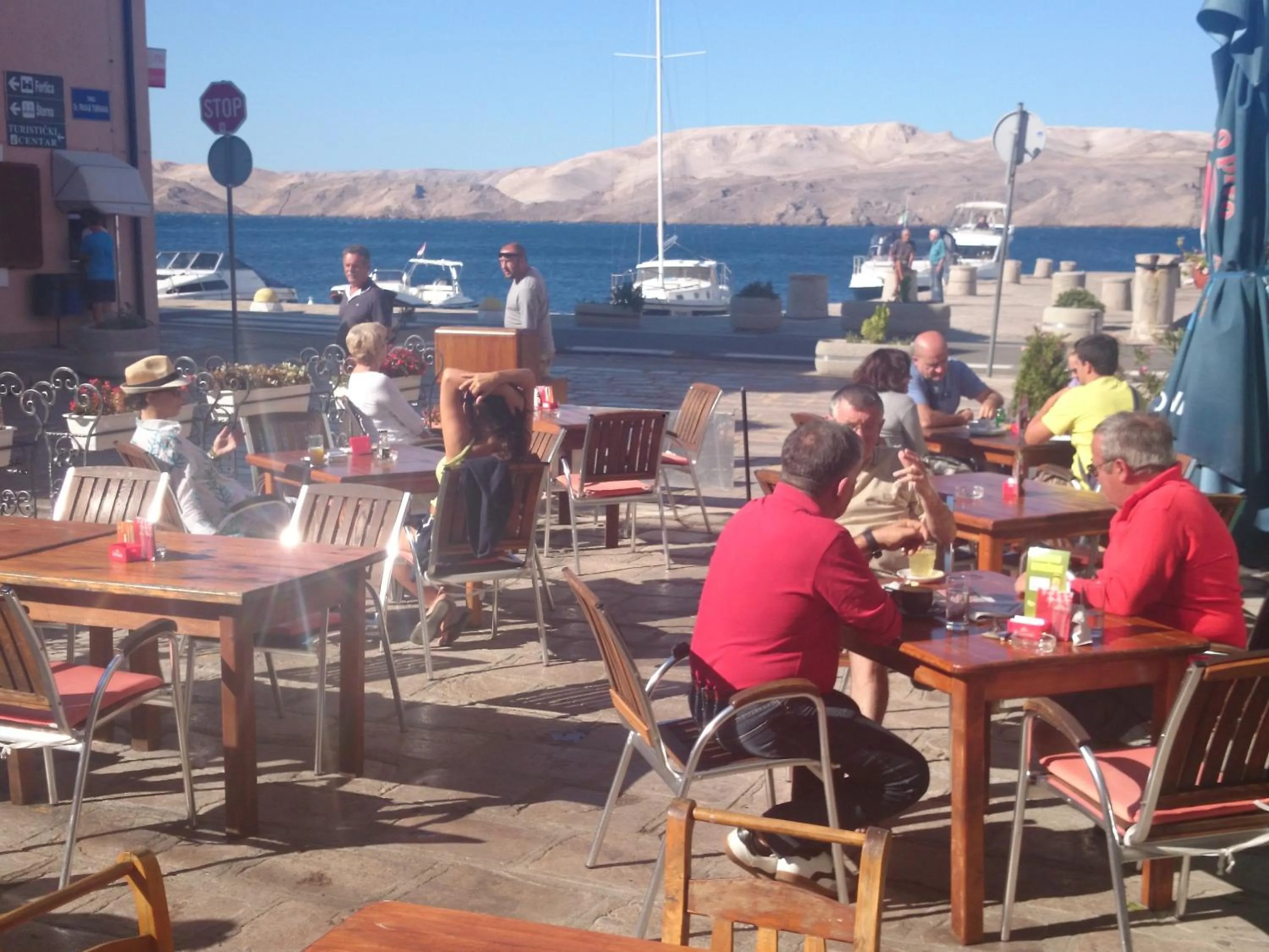 Balcony/Terrace in Hotel Palace Vrkljan