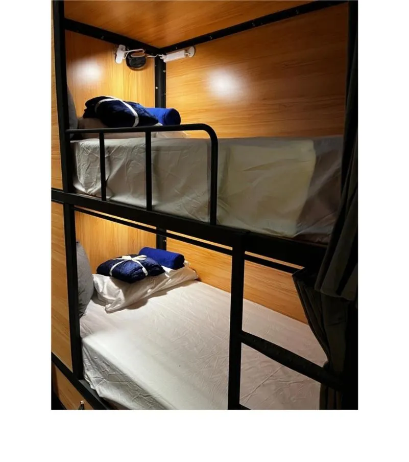 Bed in Capsuleaccom Hostel