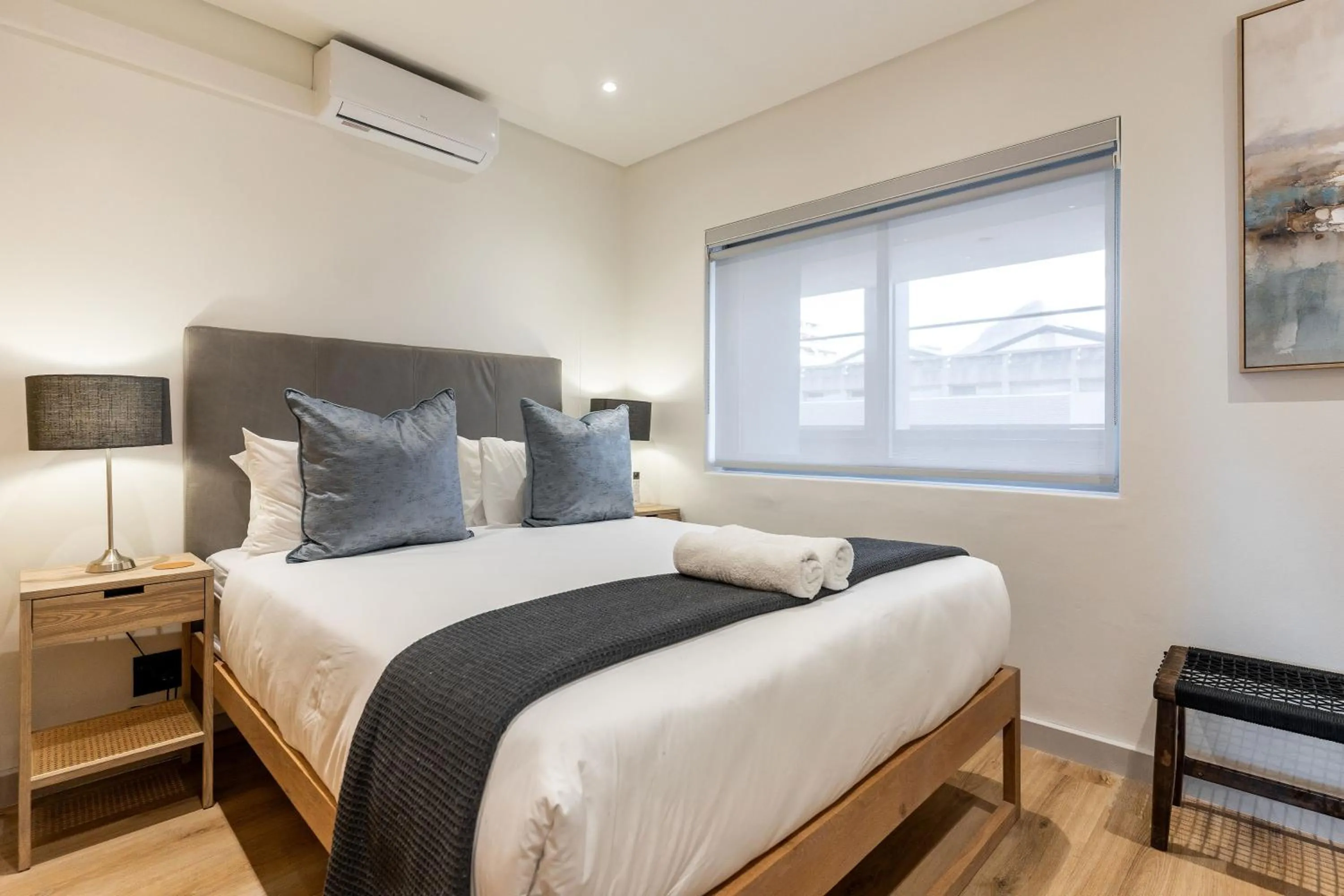 Bed in Harbour Edge Apartments