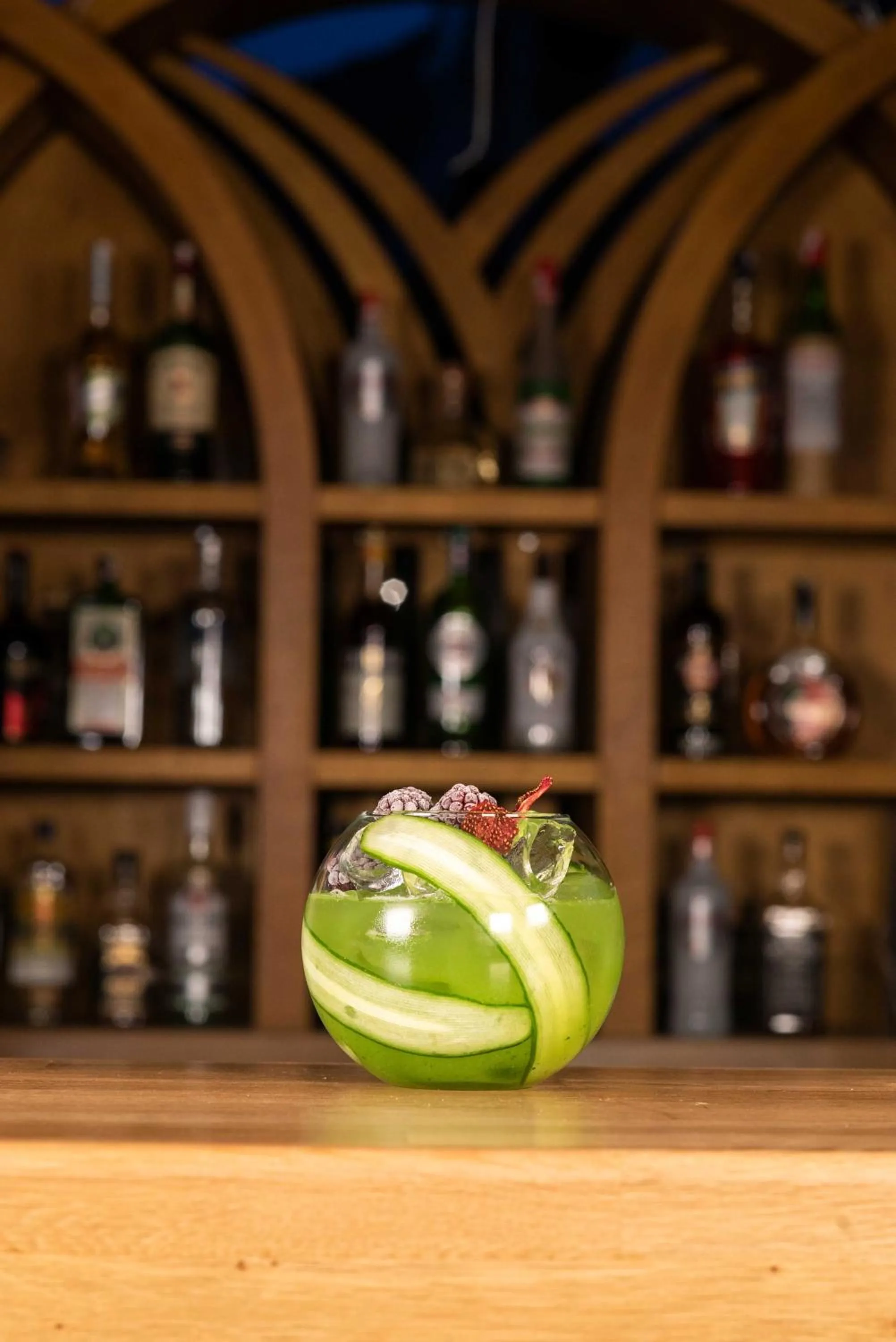 Alcoholic drinks in The Diplomat Hotel