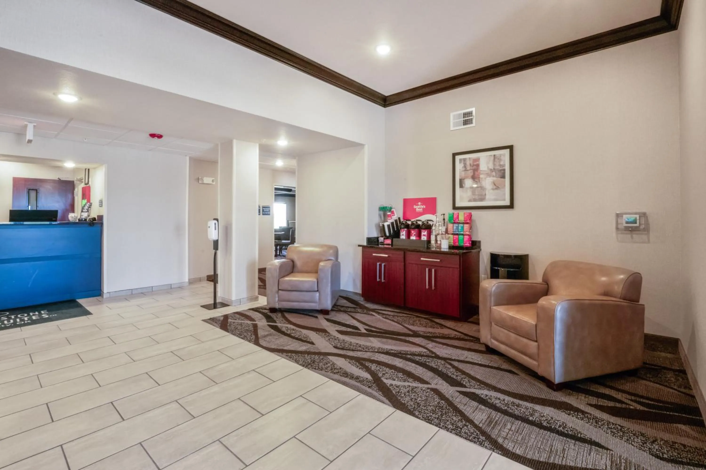 Lobby or reception in Cobblestone Inn & Suites - Boise City