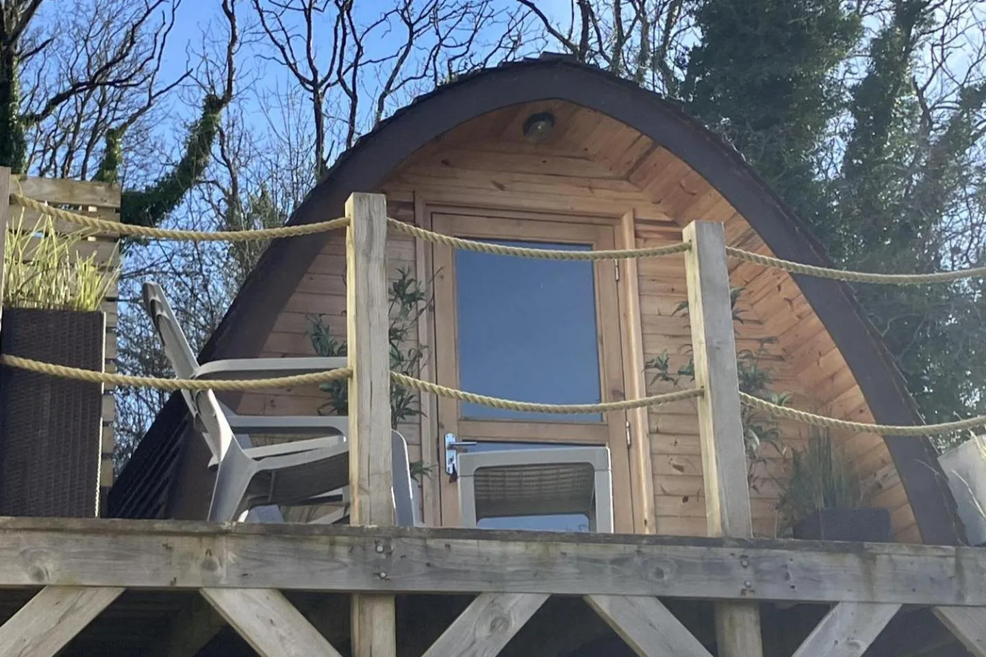 Chalet - Sleeps 2 - Balcony - Parking - Beach Golf