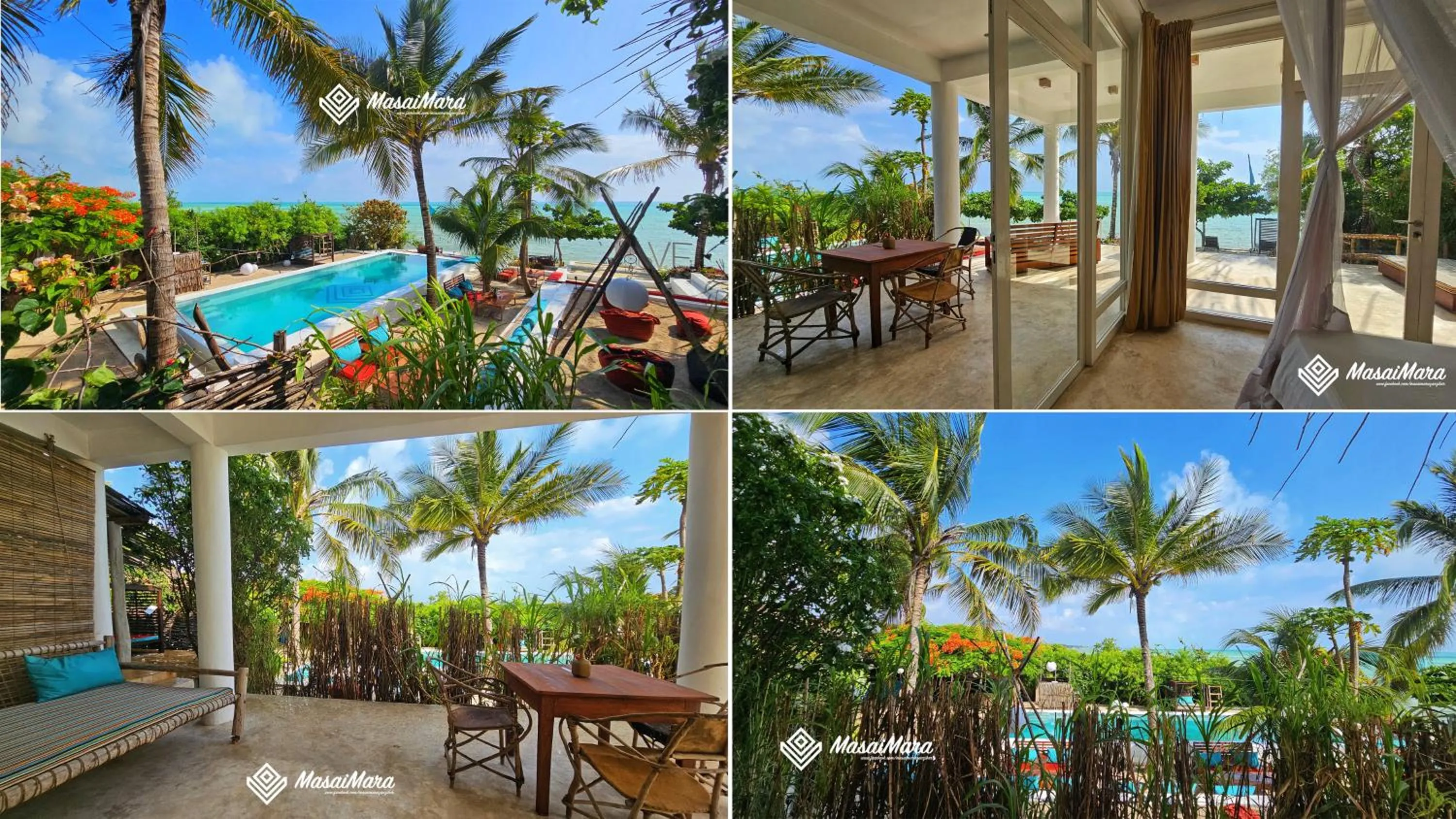 Patio in Masai Mara Zanzibar - Boutique Hotel