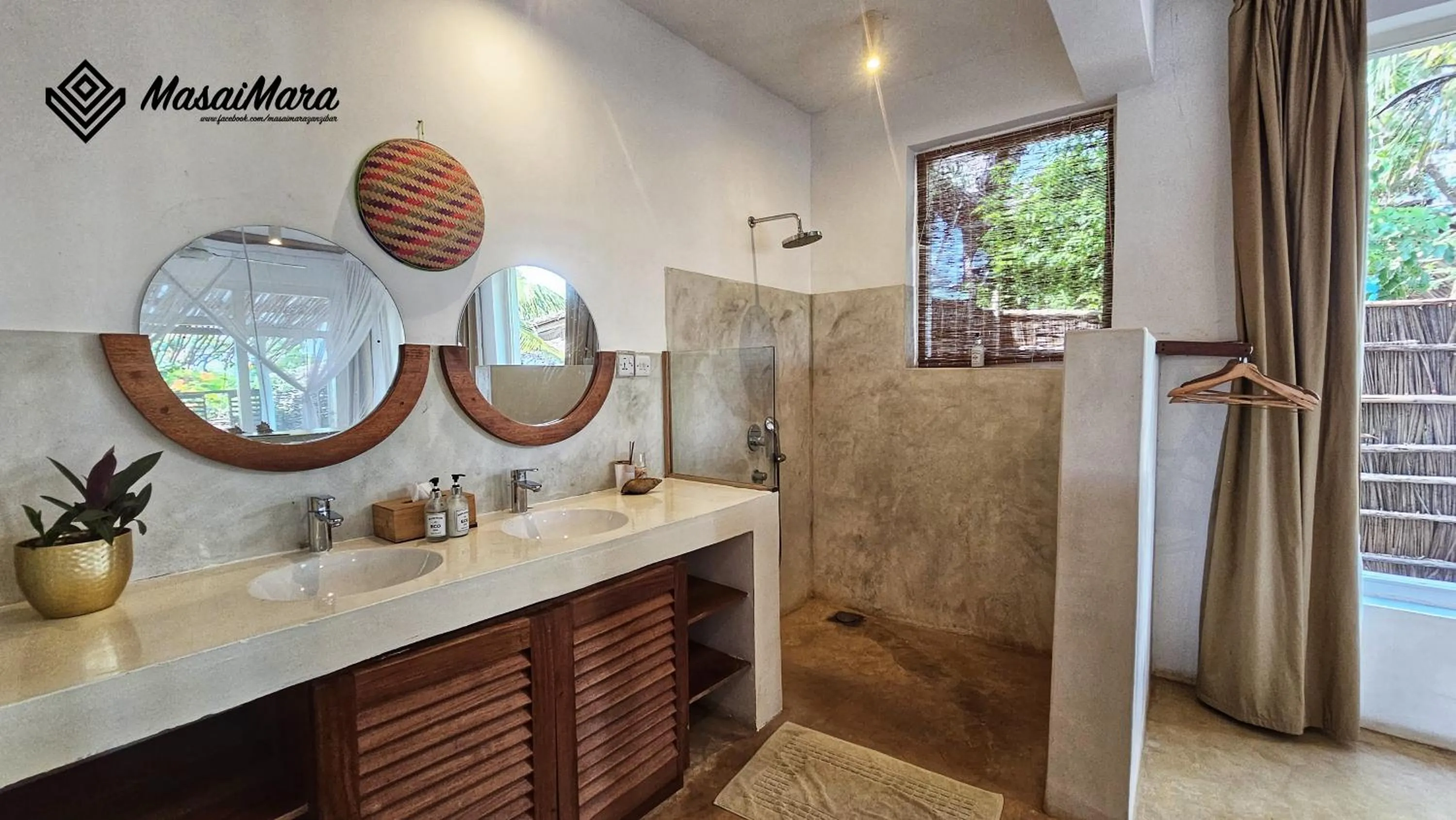 Bathroom in Masai Mara Zanzibar - Boutique Hotel