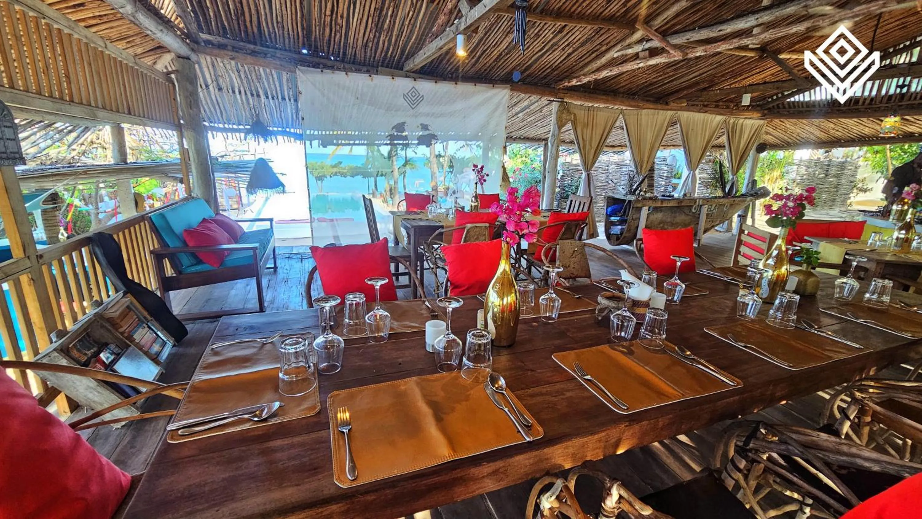 Restaurant/places to eat in Masai Mara Zanzibar - Boutique Hotel