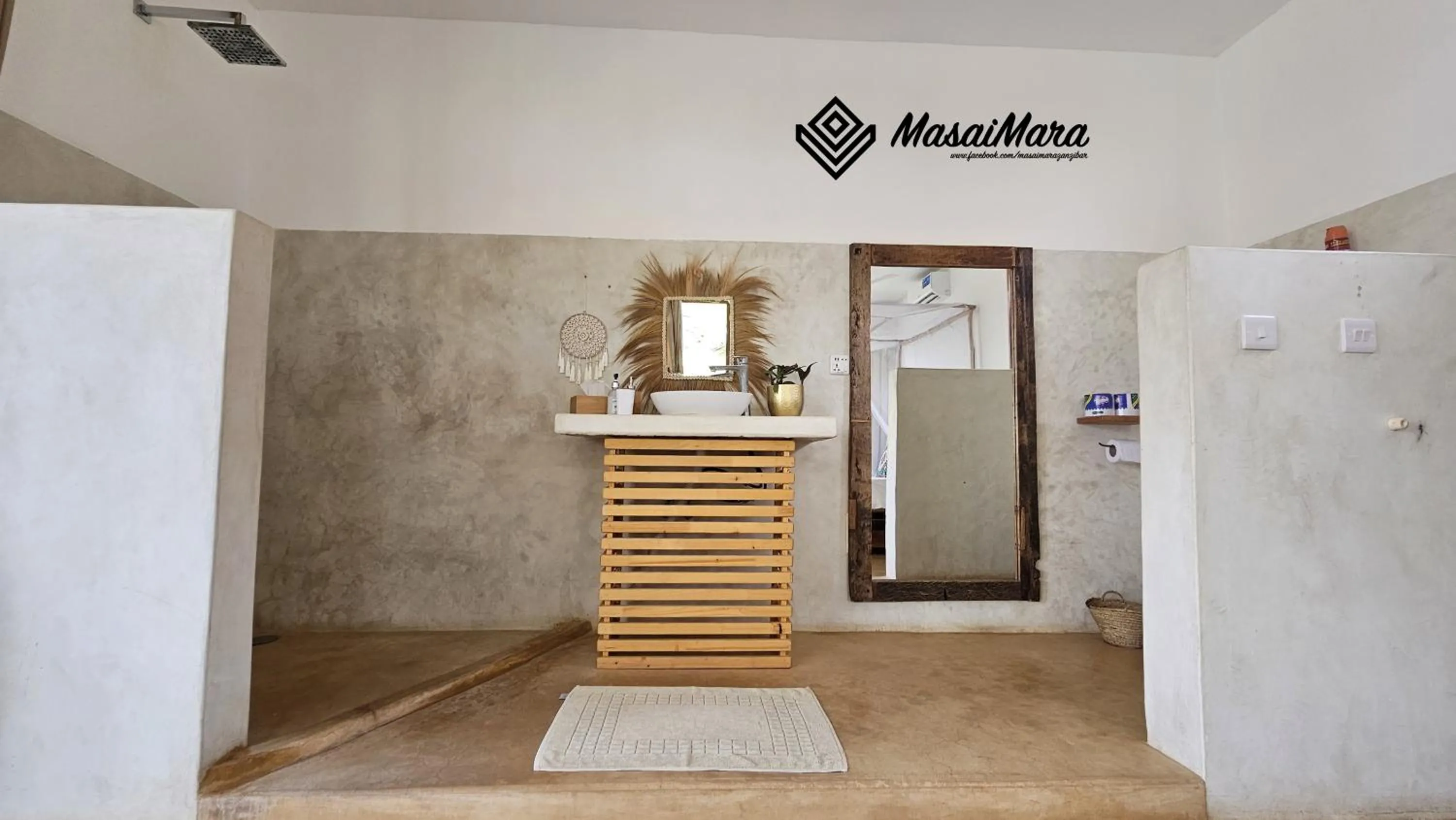 Bathroom in Masai Mara Zanzibar - Boutique Hotel