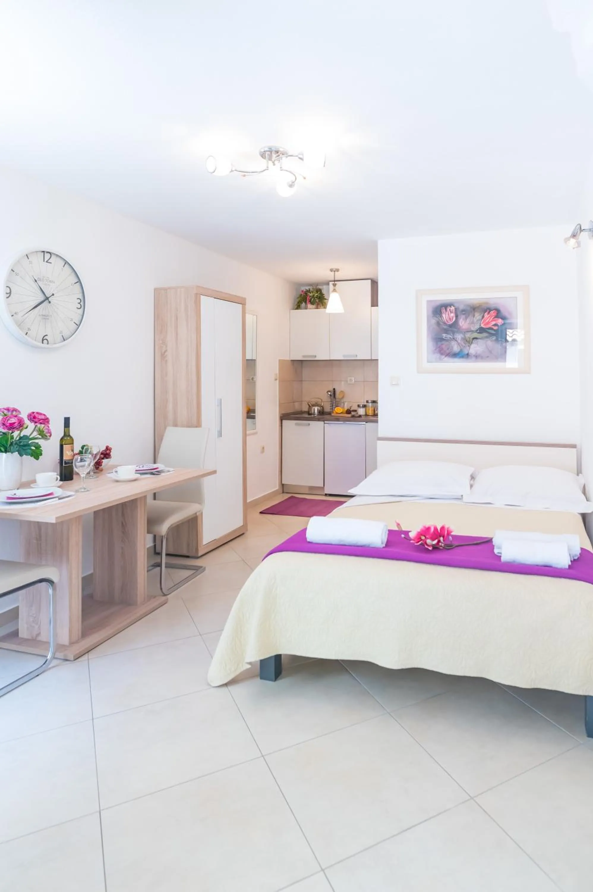 Bed in "Skalinada" Apartments in the Heart of Split