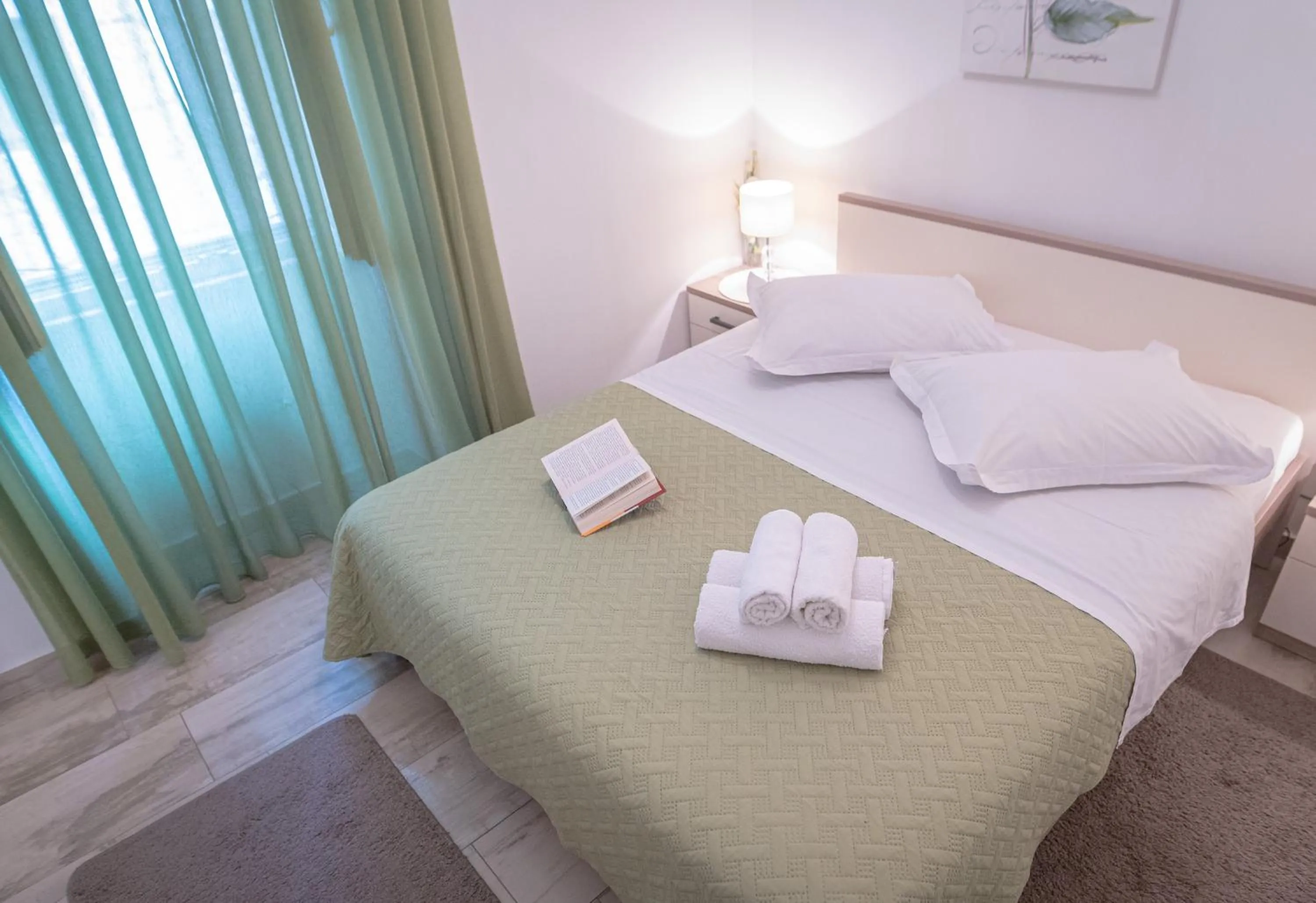 Bed in "Skalinada" Apartments in the Heart of Split