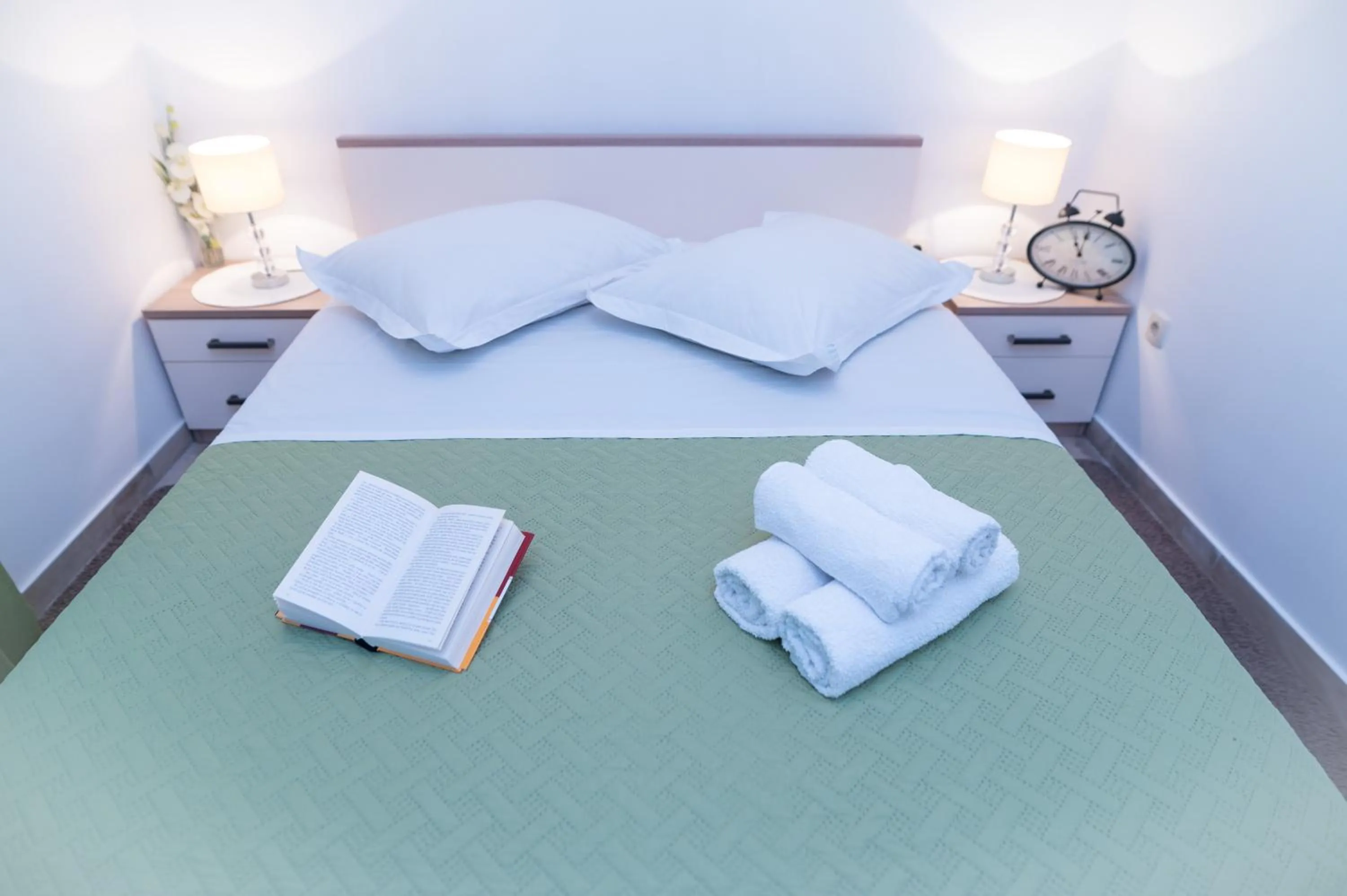 Bed in "Skalinada" Apartments in the Heart of Split