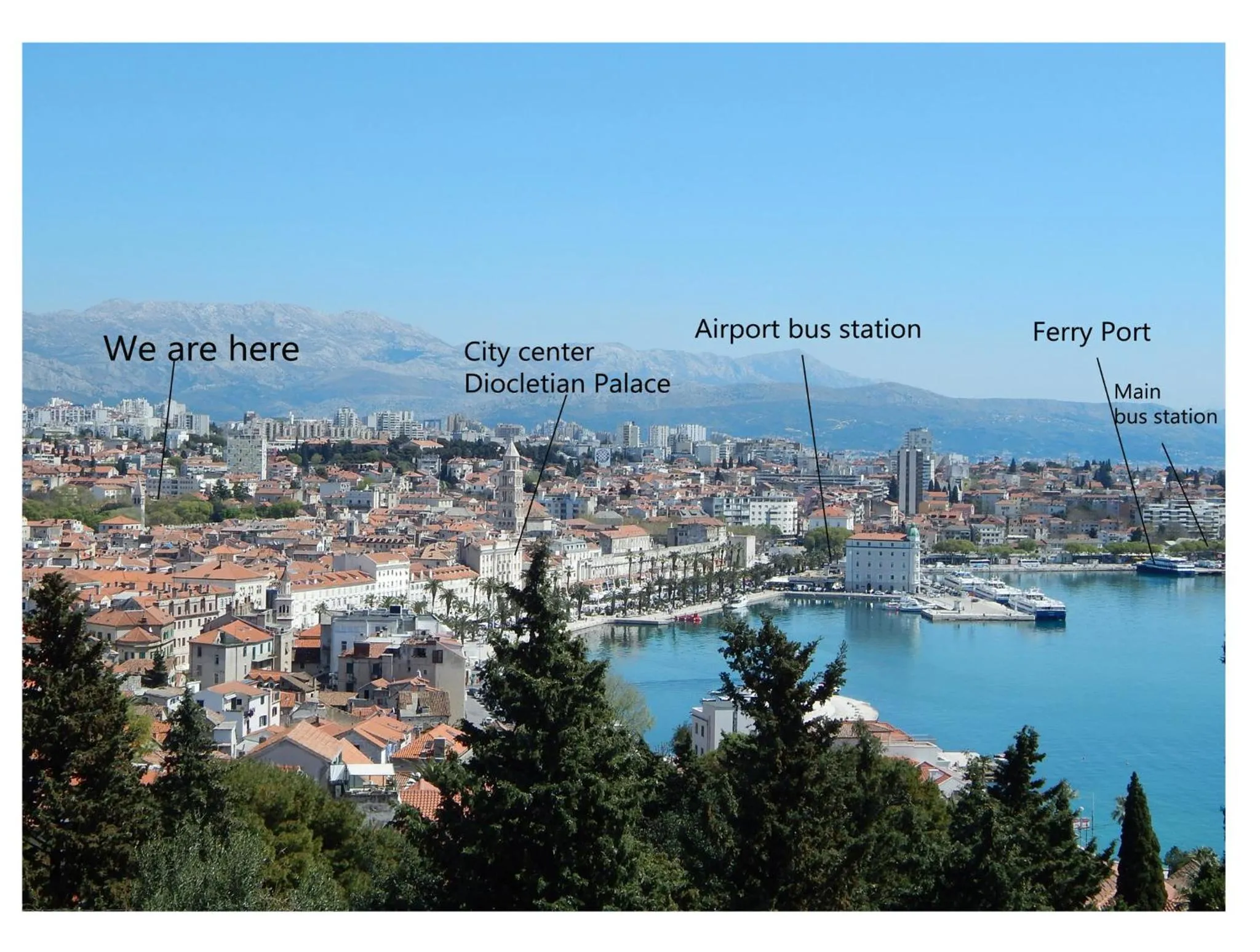 Day in "Skalinada" Apartments in the Heart of Split