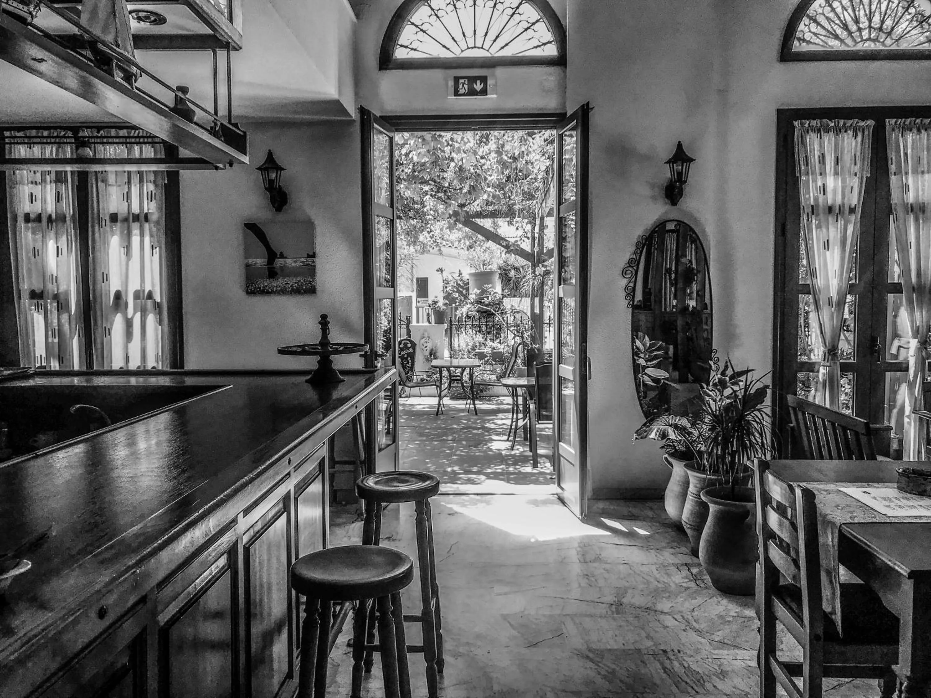 Garden in Ulysses Hotel