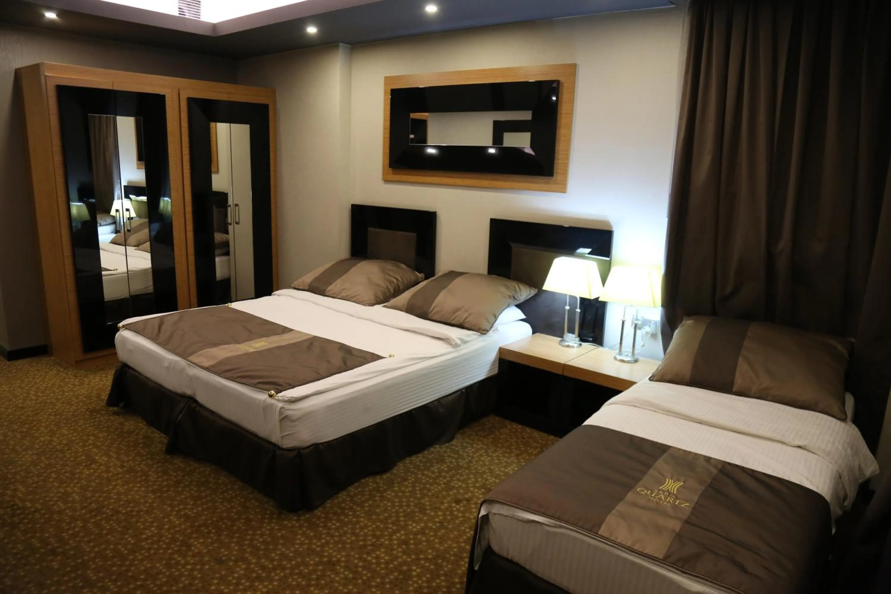 Photo of the whole room, Bed in Erbil Quartz Hotel