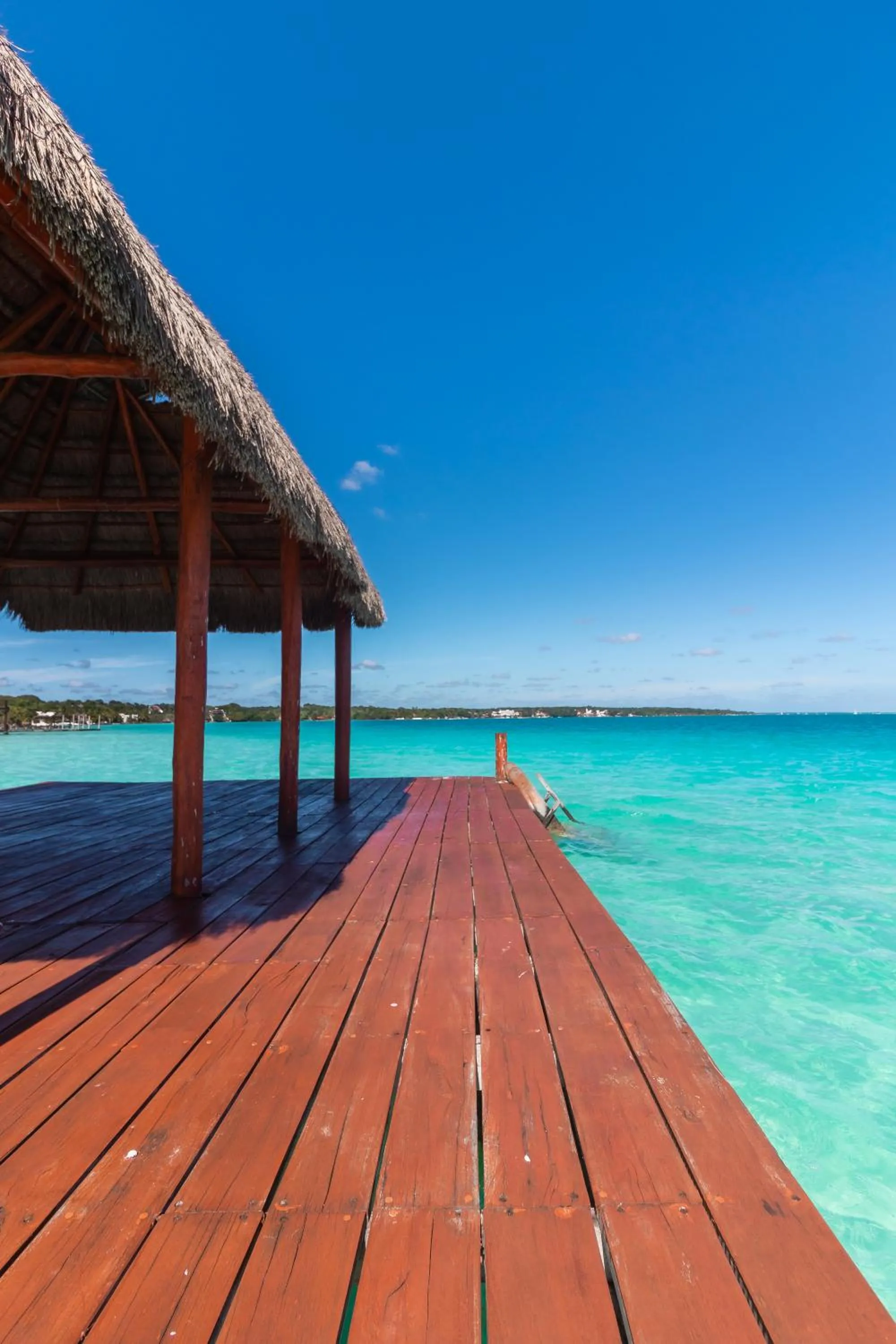 Lake view in Mayan Playa Bacalar