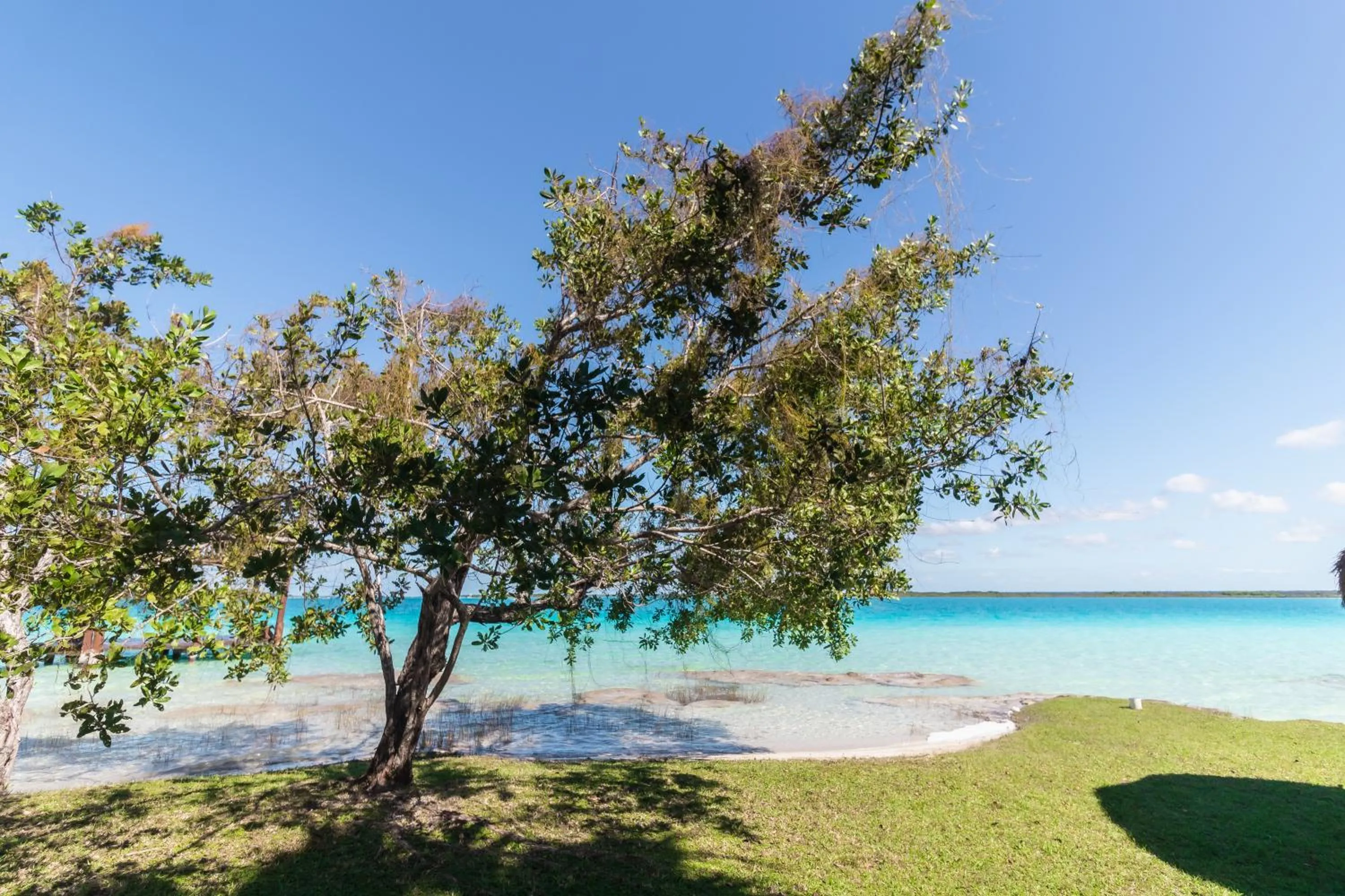 Lake view in Mayan Playa Bacalar