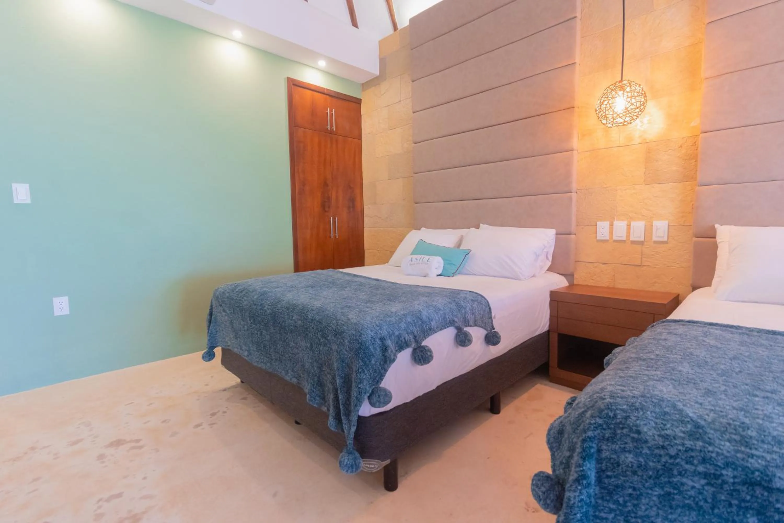 Bed in Mayan Playa Bacalar