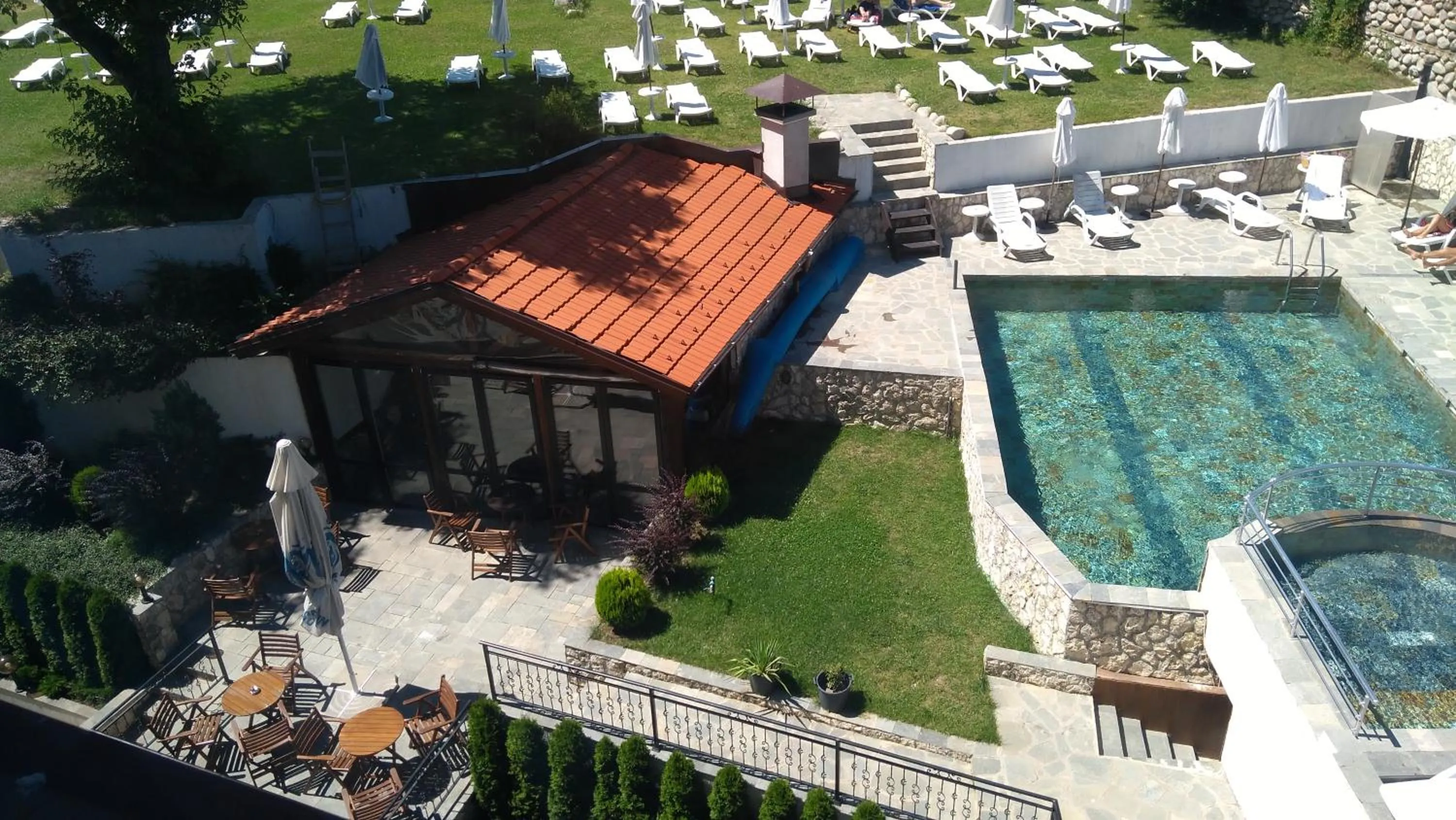 Bird's eye view in Hotel Zara