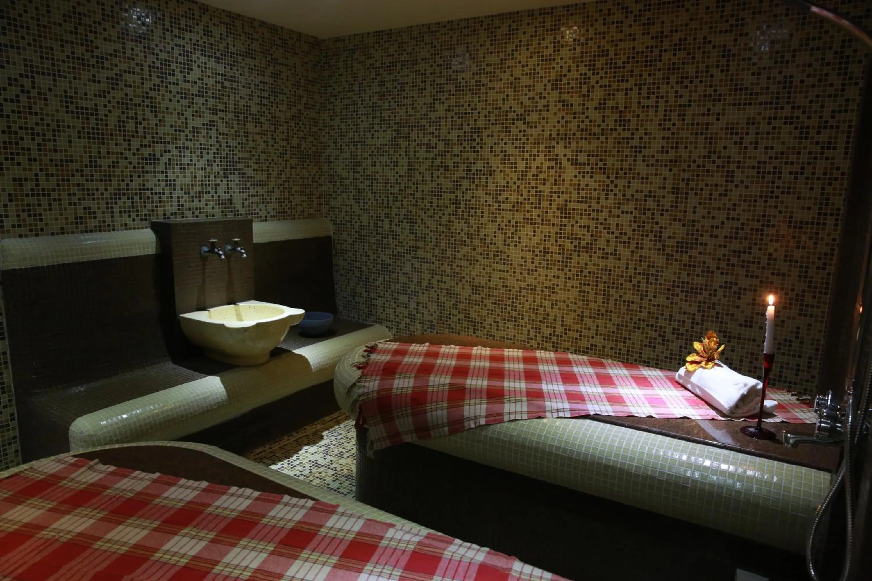 Spa and wellness centre/facilities, Bed in Hotel Zara