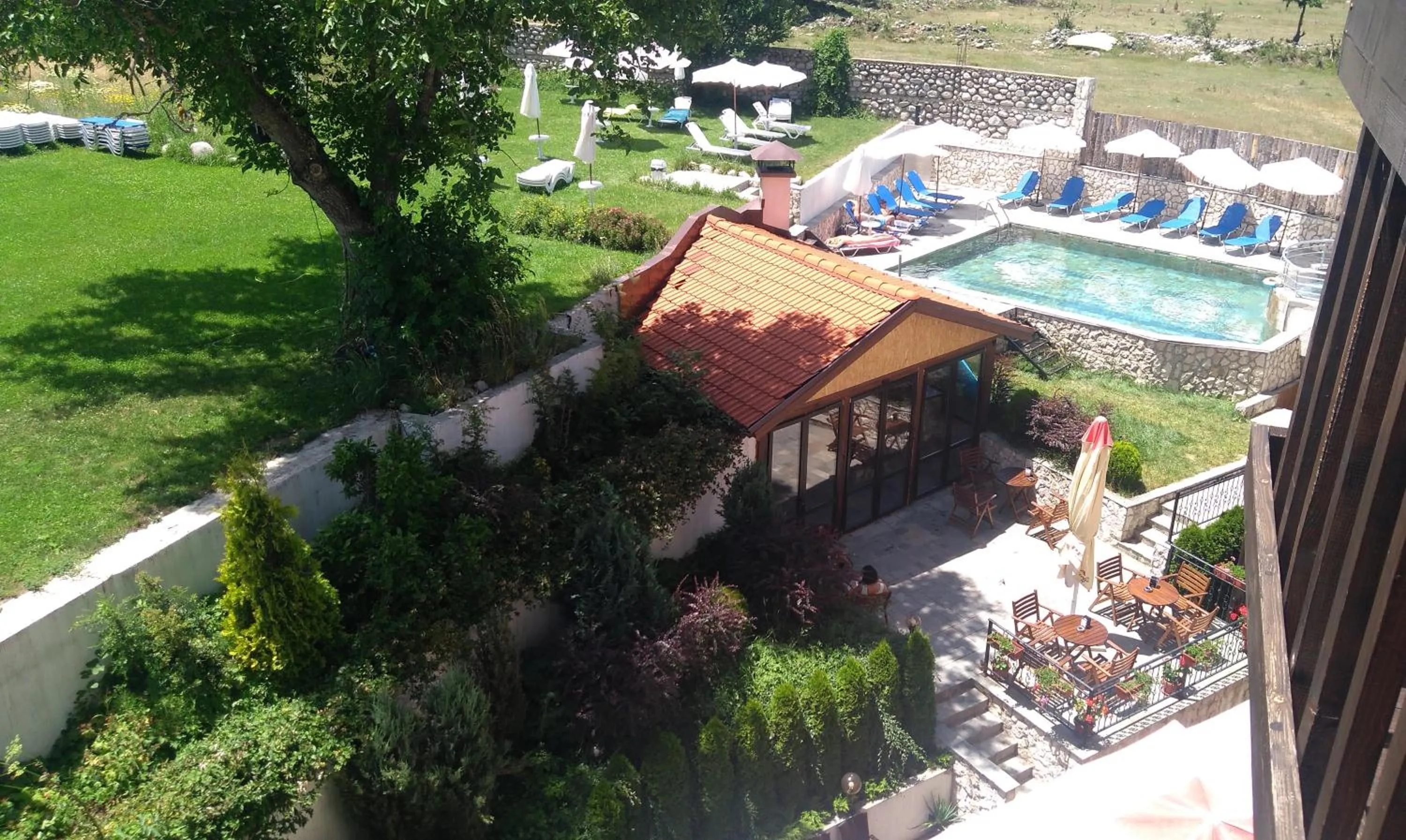 Bird's eye view in Hotel Zara