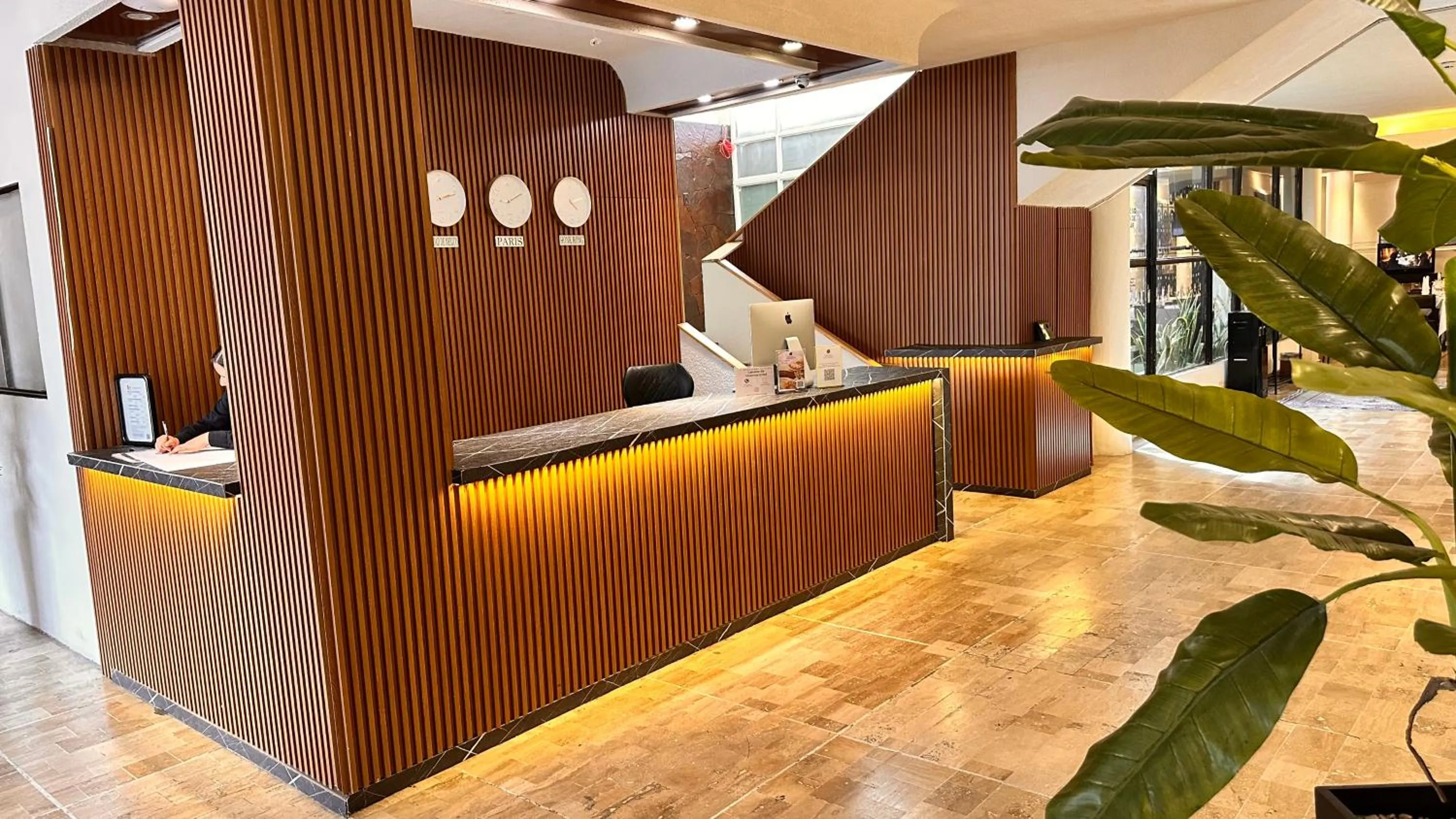 Lobby or reception in Hotel del Fresno