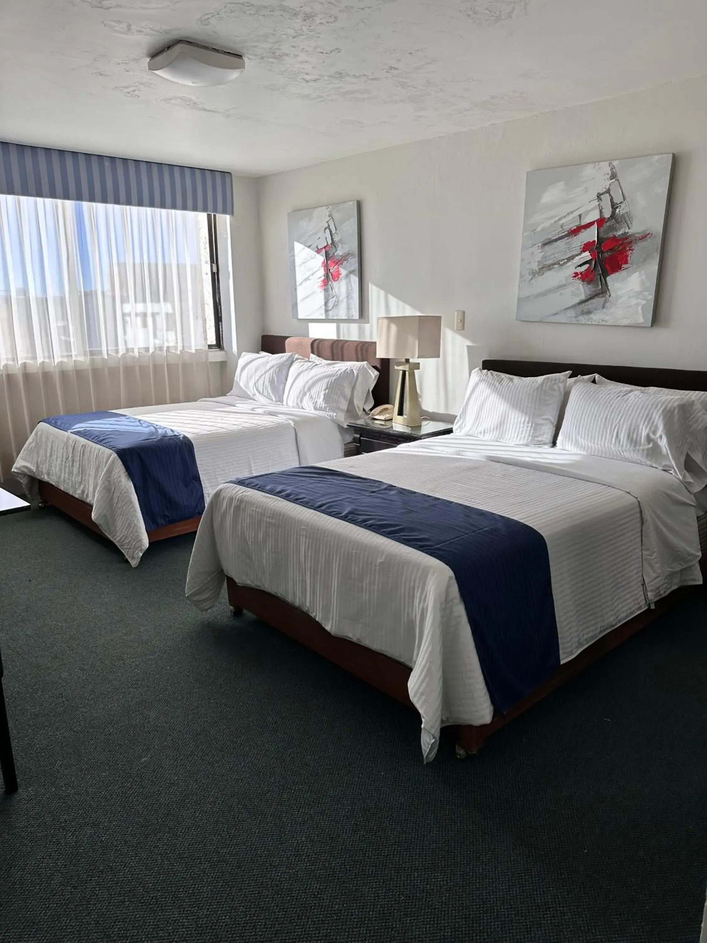 Bed in Hotel del Fresno Bed in Hotel del Fresno