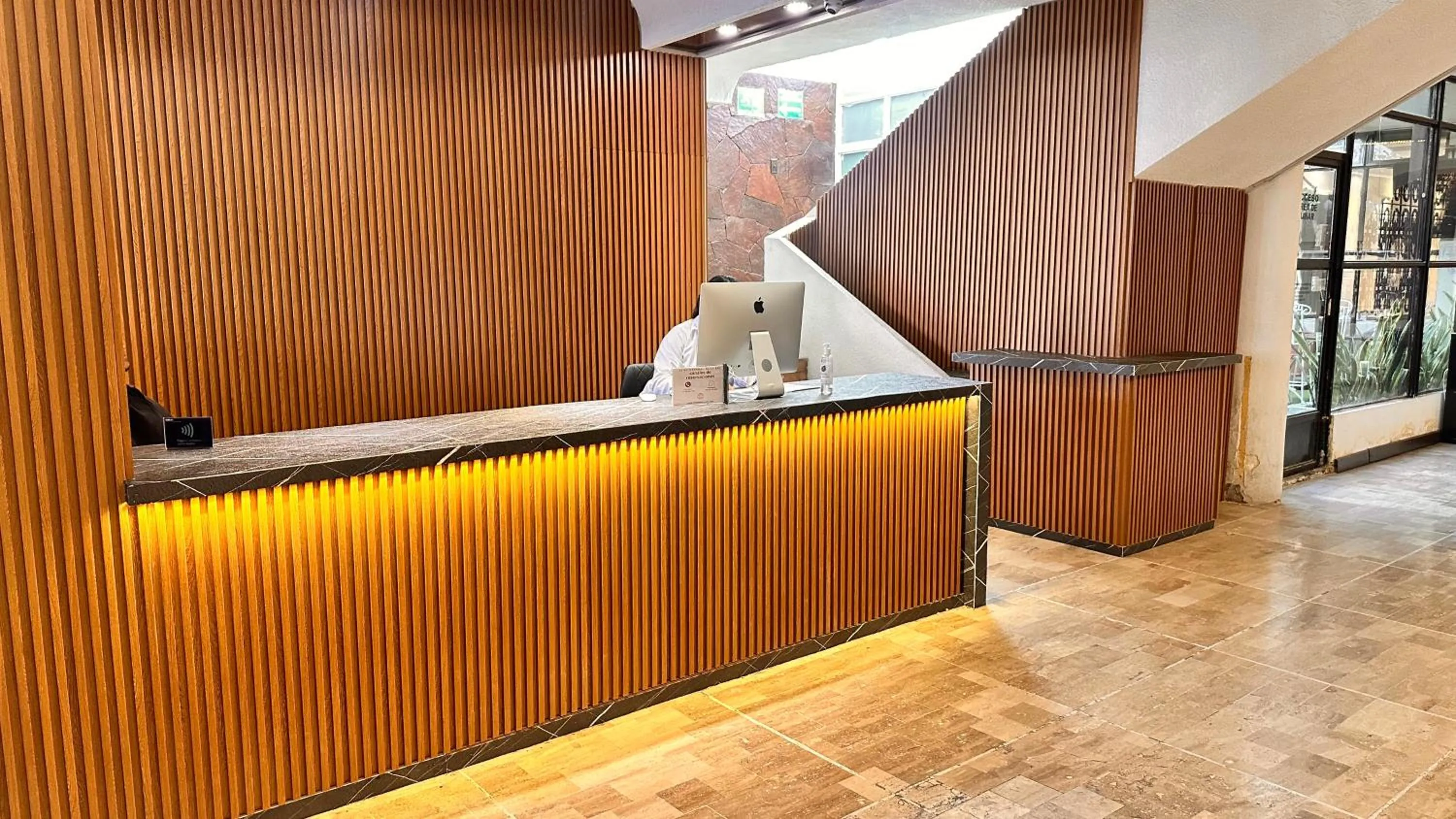 Lobby or reception in Hotel del Fresno