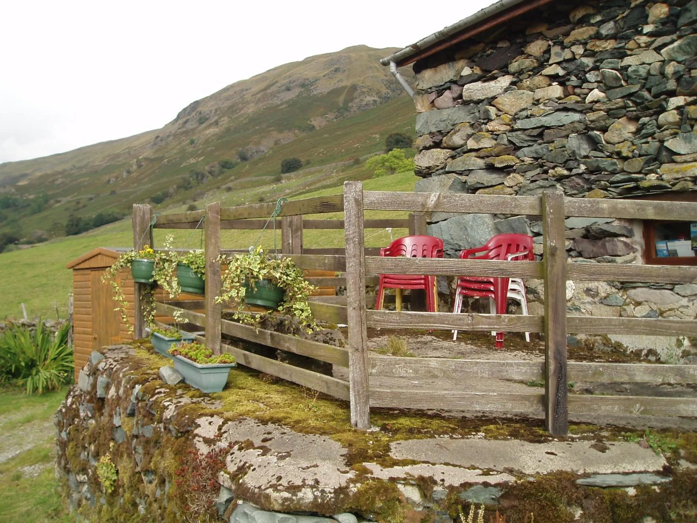 Patio in Fisher-gill Camping Barn