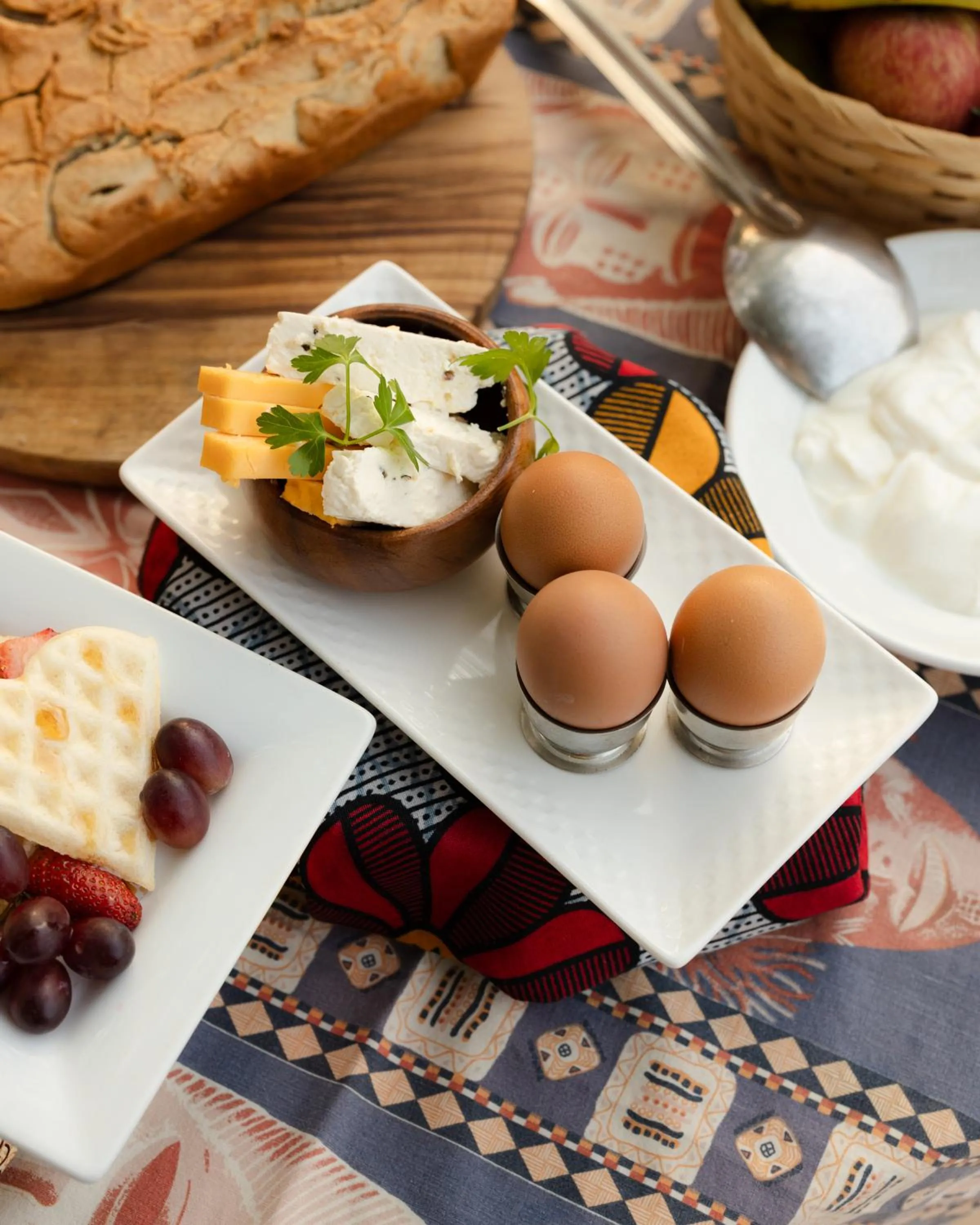 Food and drinks in Zambezi Dusk River Facing-all inclusive-Luxury Accommodation