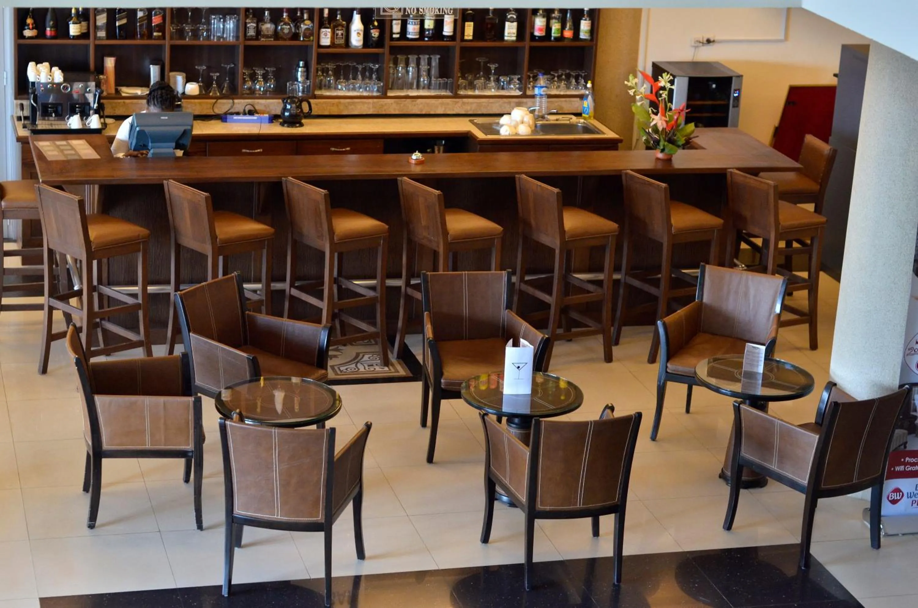 Lounge or bar in Nobila Airport Hotel